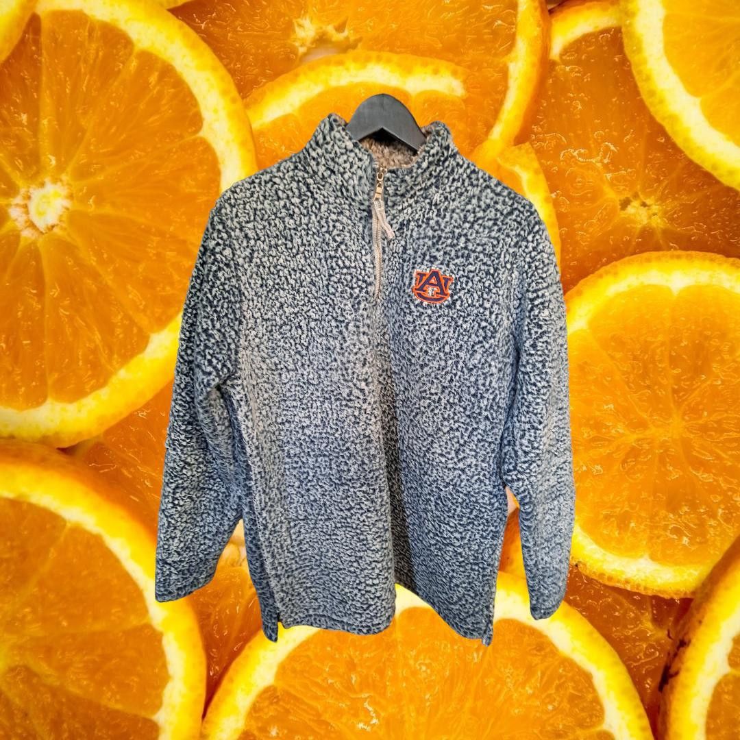 Other j. America Auburn Tigers 1/4 Zip Sherpa Style Pullover Size Size US XL / EU 56 / 4 - 1 Thumbnail