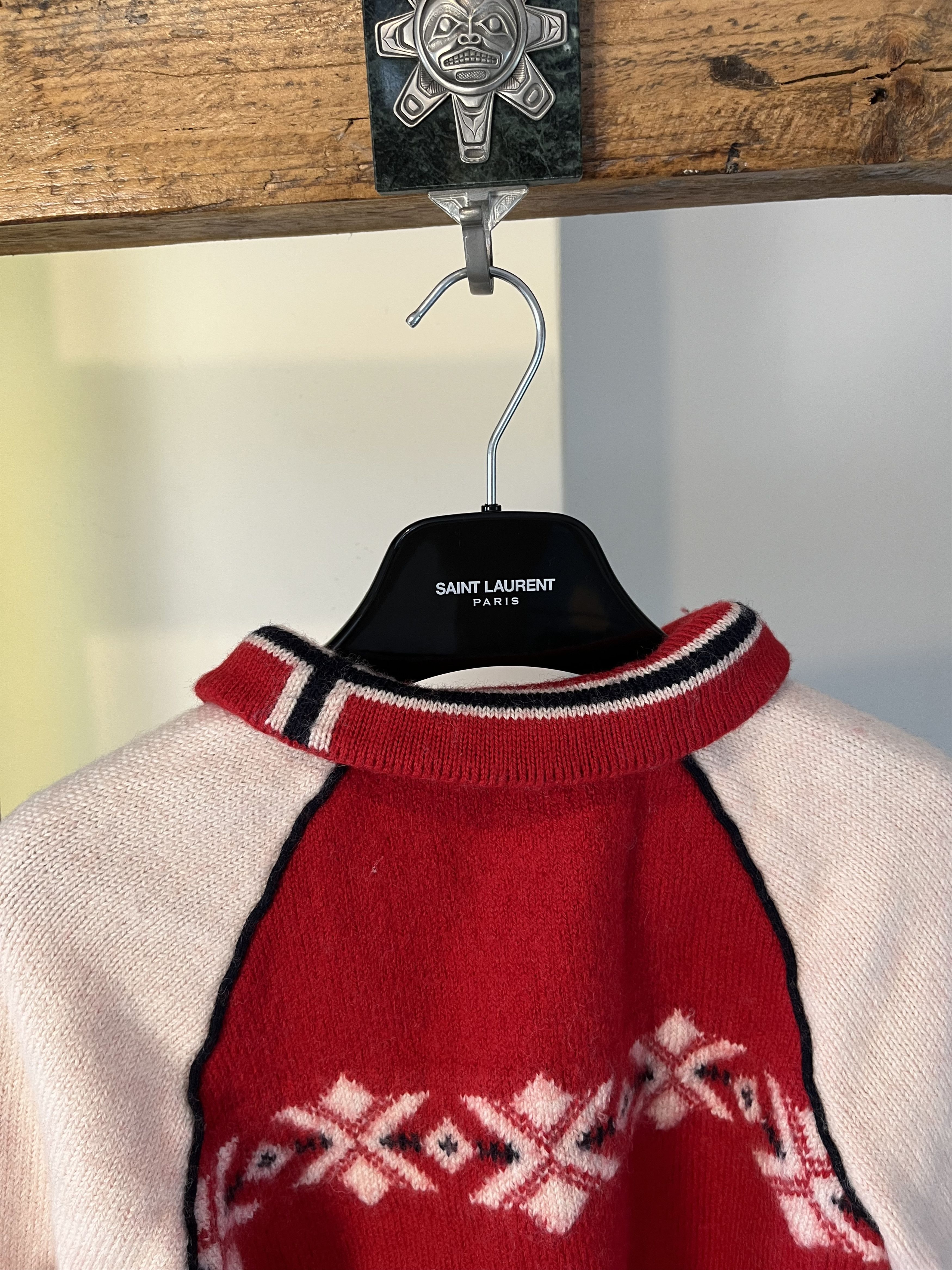 Dale Of Norway × Vintage Dale of Norway Norwegian Scandinavian Olympic Wool Zip Knit Size M / US 6-8 / IT 42-44 - 6 Thumbnail