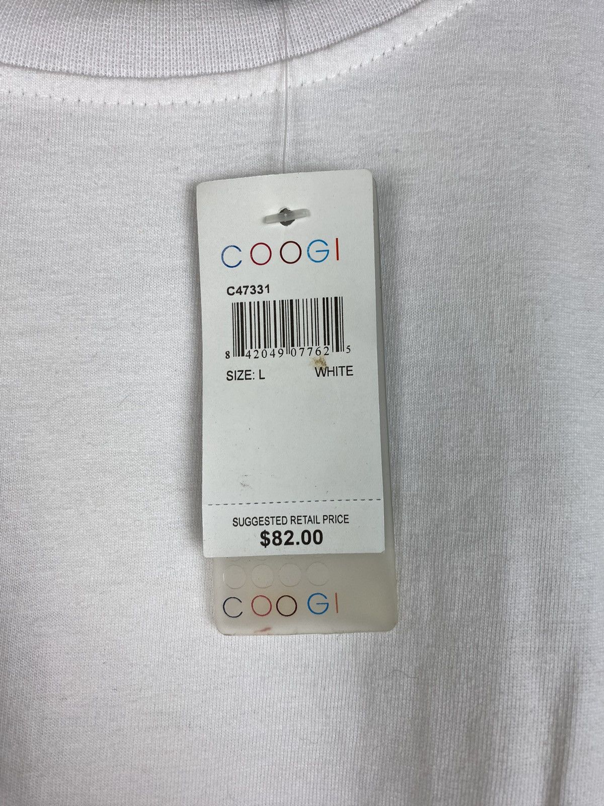 Coogi × Vintage NWT Brand New Coogi Shoes Embroidered T shirt Tee White y2k Size US L / EU 52-54 / 3 - 6 Thumbnail