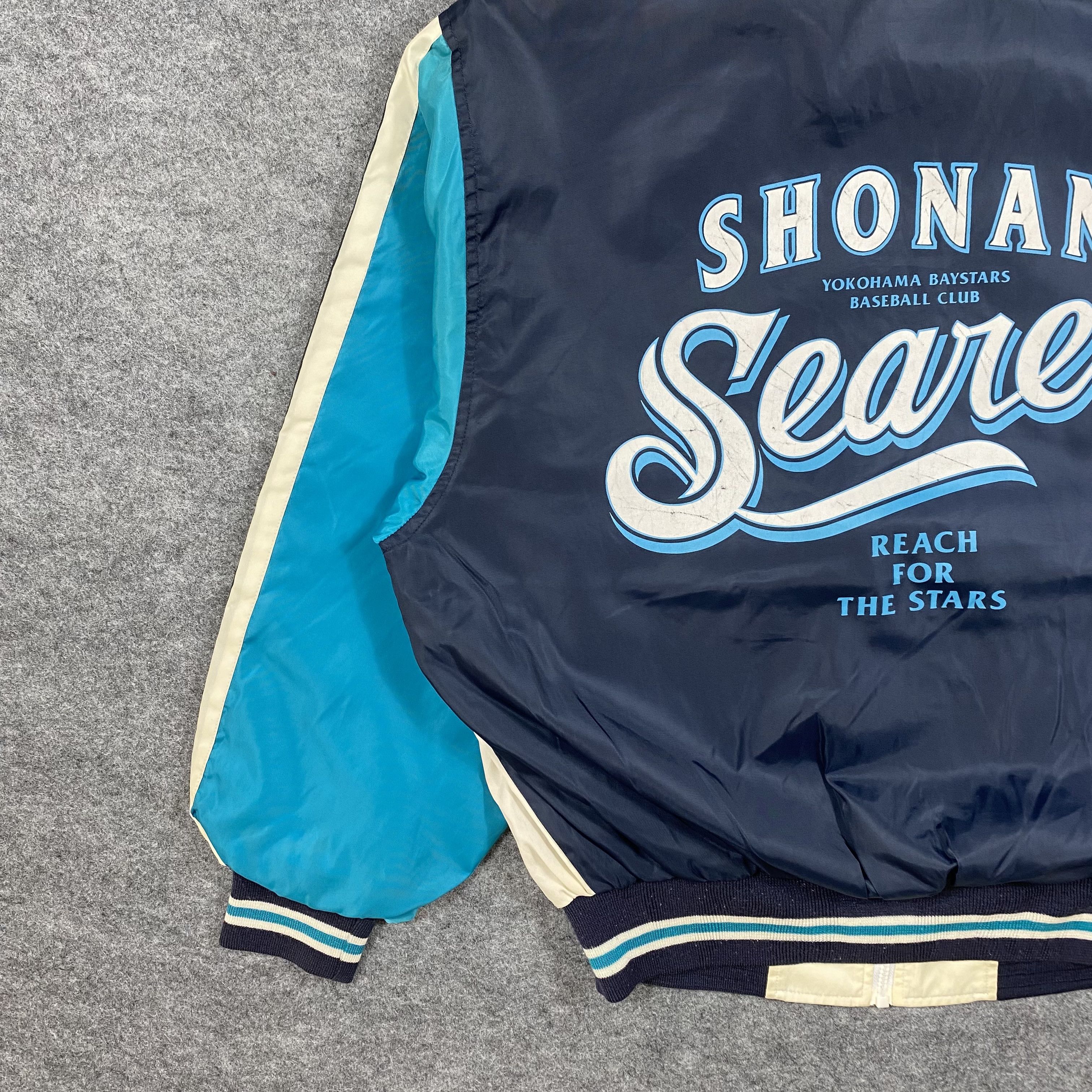 MLB Vtg Yokohama Baystars Shonan Searex Japanese Baseball -J565 Size US L / EU 52-54 / 3 - 8 Thumbnail