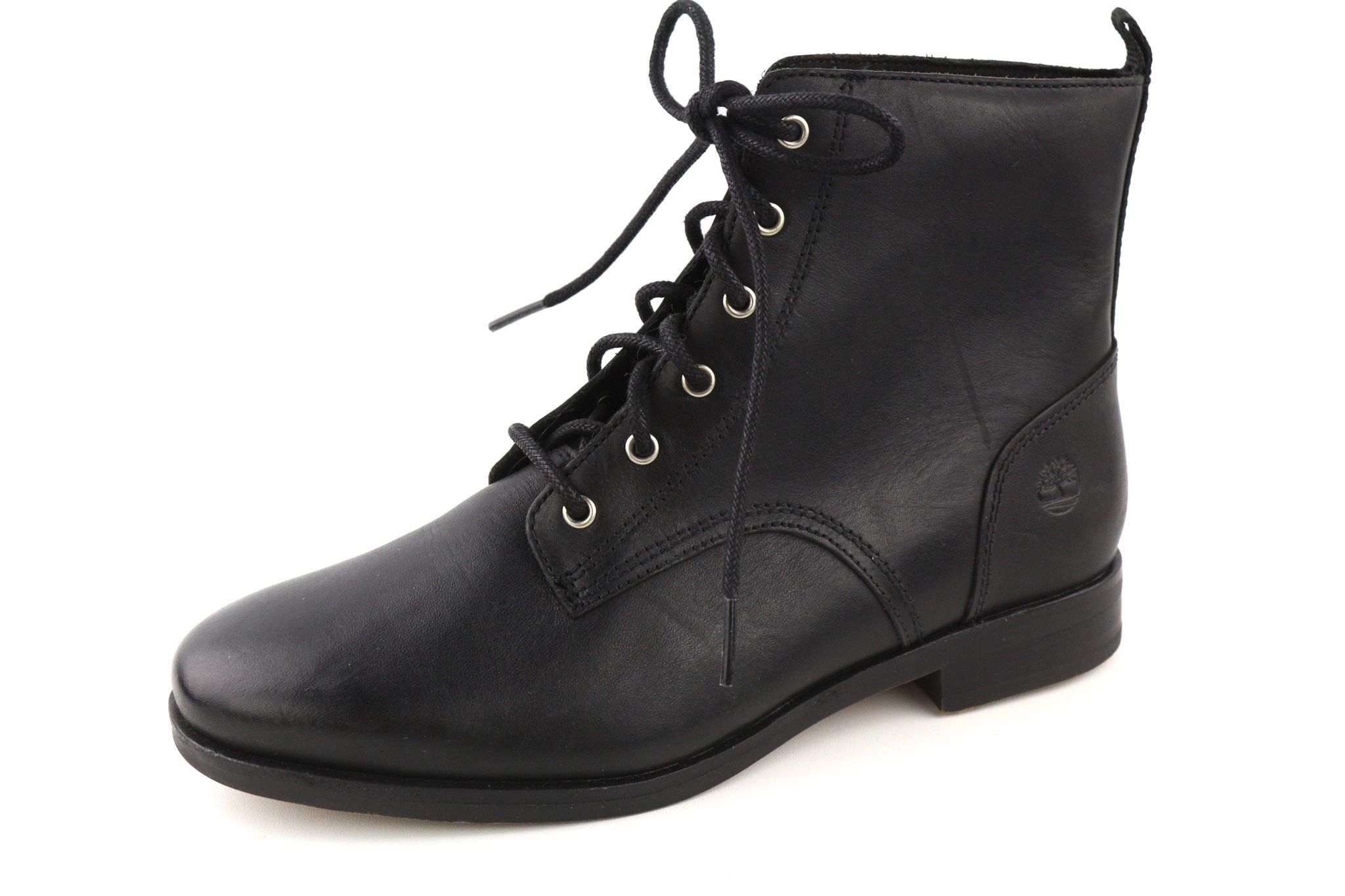 Timberland A21ED-A5819 EU38/38.5 Black Leather High Top Shoes 81163 Size US 7 / IT 37 - 13 Thumbnail