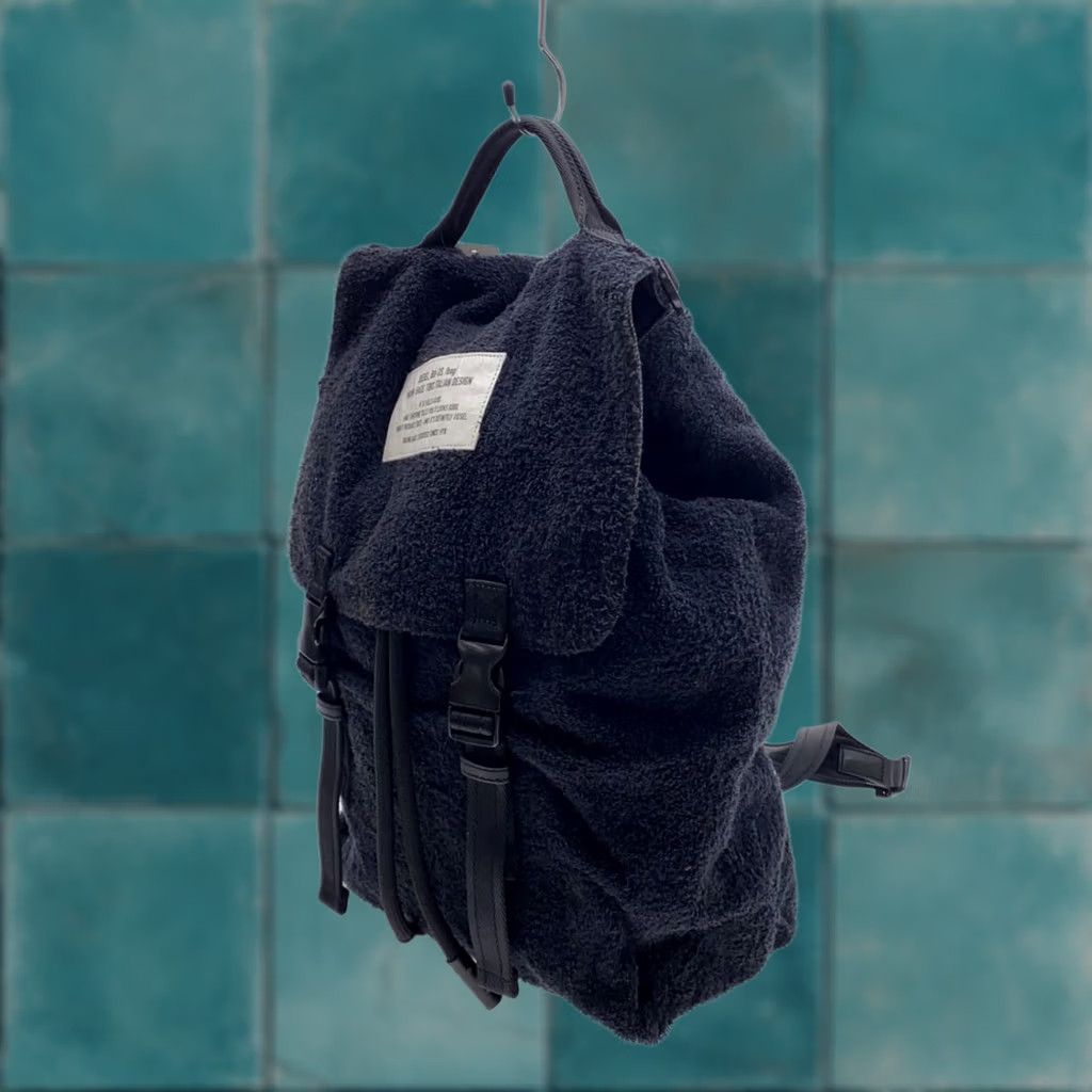 Diesel DIESEL VOLPAGO BACK Pile Backpack BLK Size ONE SIZE - 1 Thumbnail