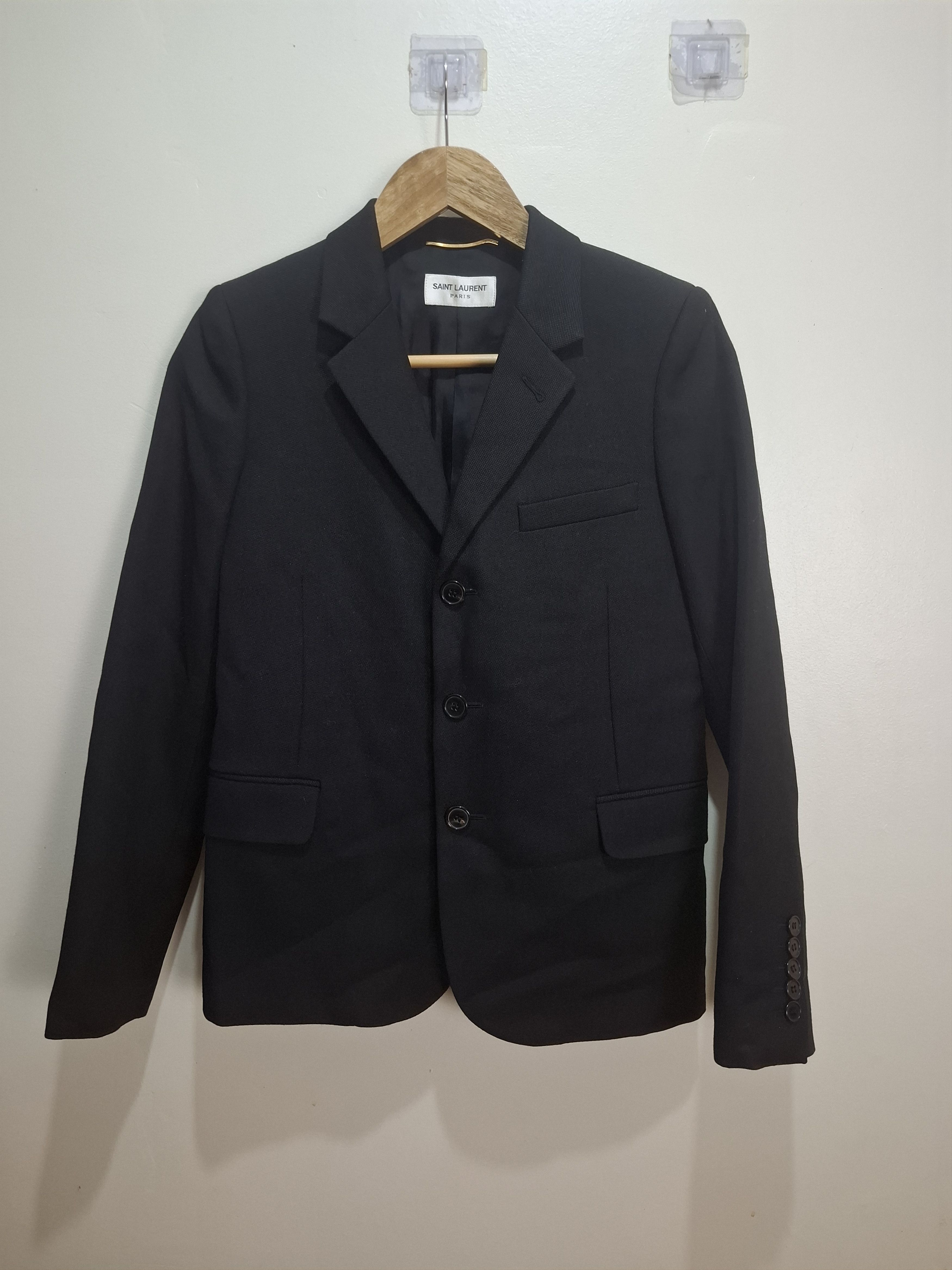 Saint lauren wool blazer