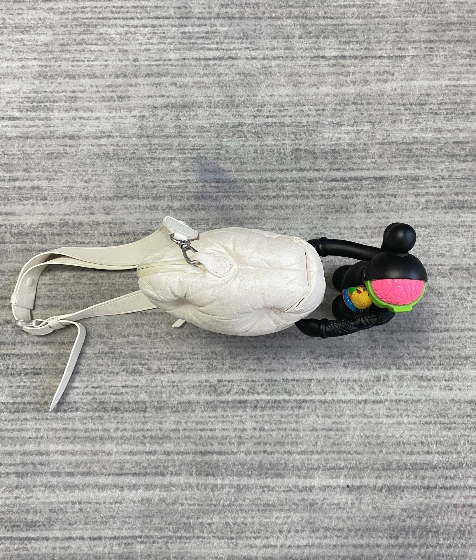 Maison Margiela Maison Margiela Glam Slam Bag White Cloud Lambskin Size ONE SIZE - 6 Thumbnail
