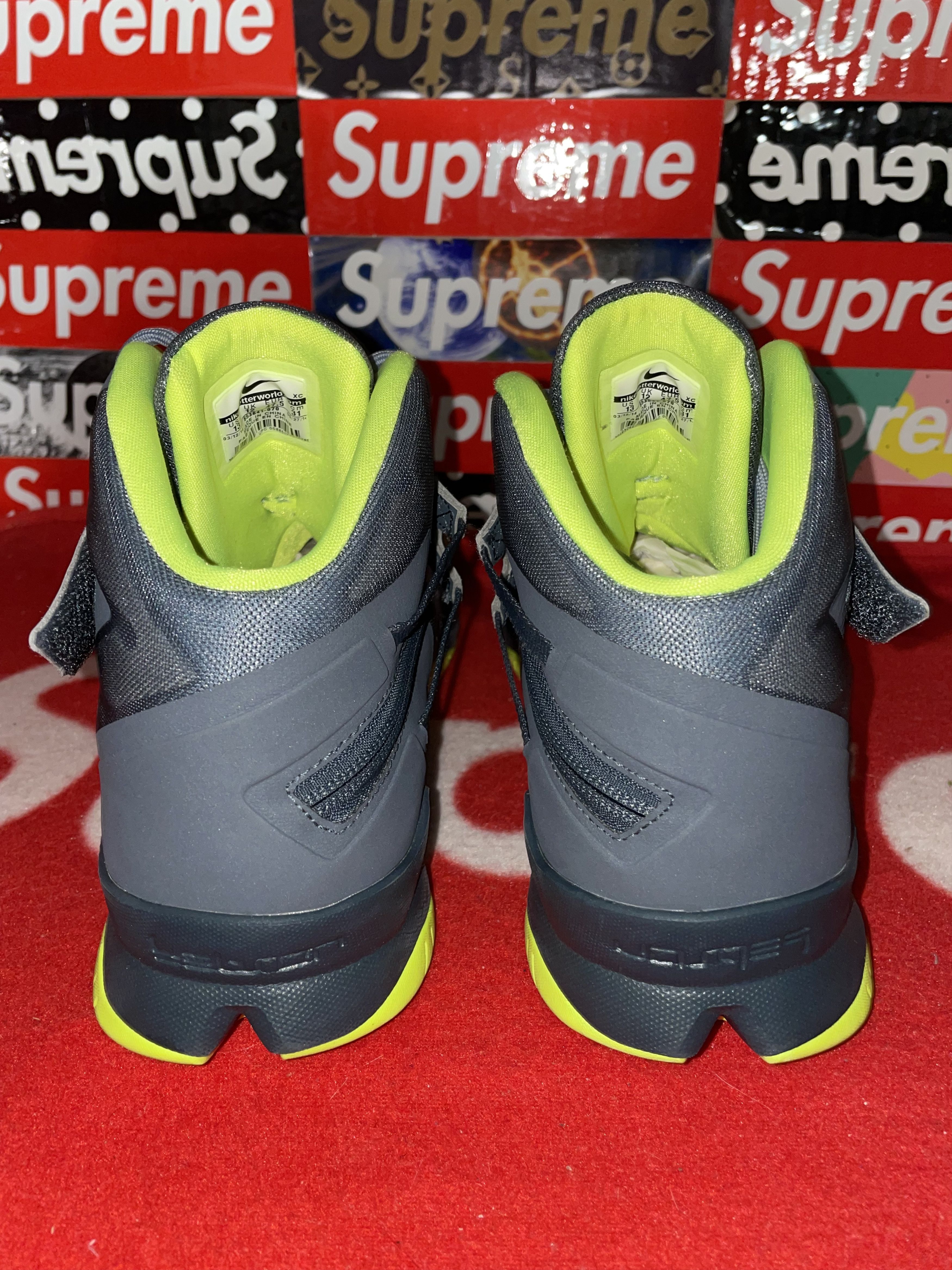 Nike Nike LeBron Zoom Soldier 8 'Magnet Grey' 653641-070 13 VNDS Size US 13 / EU 46 - 3 Thumbnail