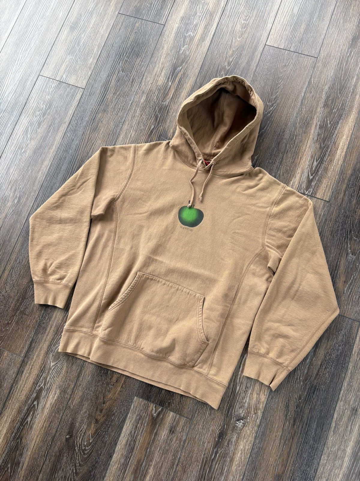 Supreme Supreme Apple Hoodie SS19 Brown Size US XL / EU 56 / 4 - 1 Thumbnail