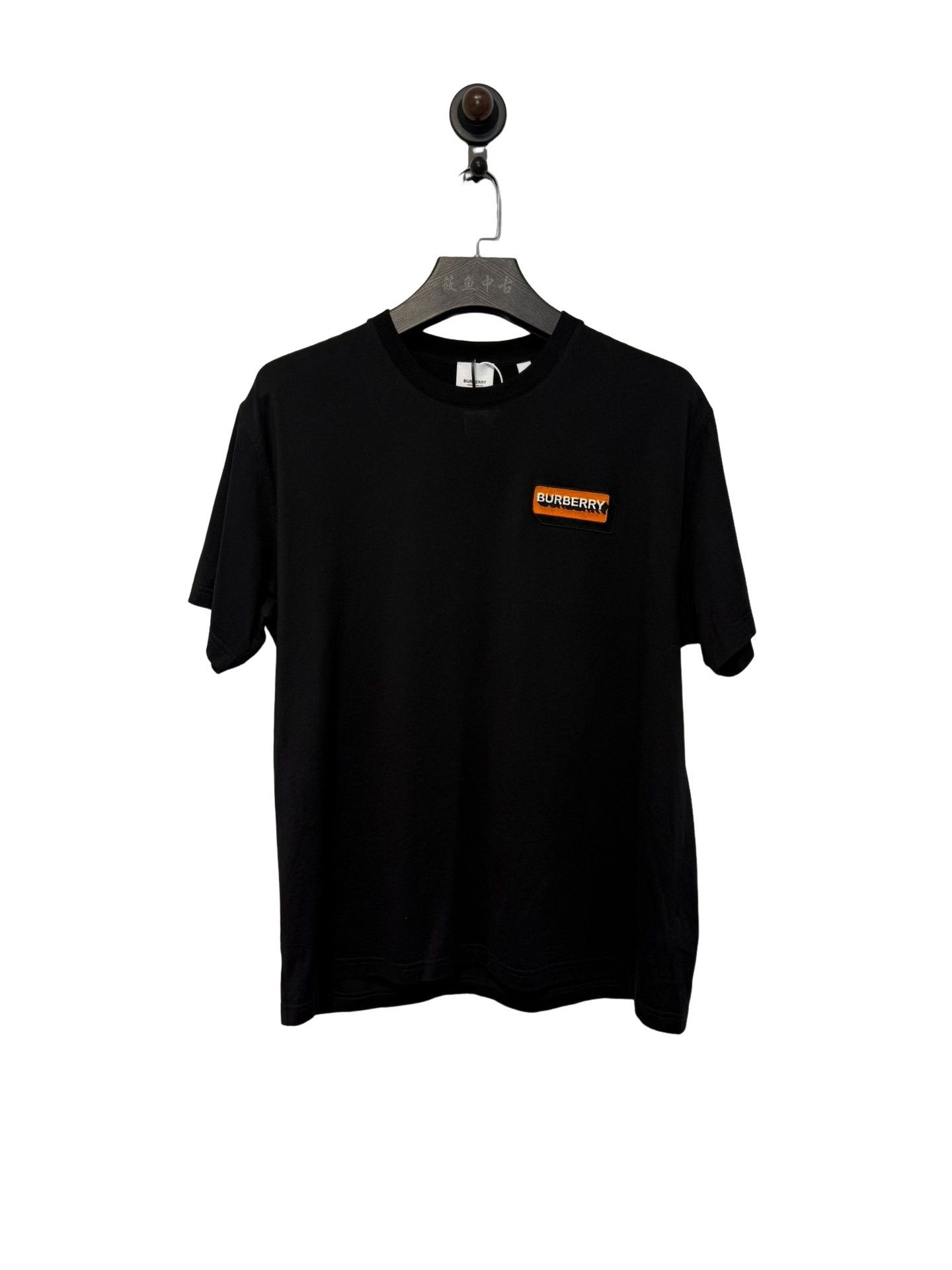 Burberry Burberry Orange Logo Patch T-Shirt Size M Size US M / EU 48-50 / 2 - 1 Thumbnail