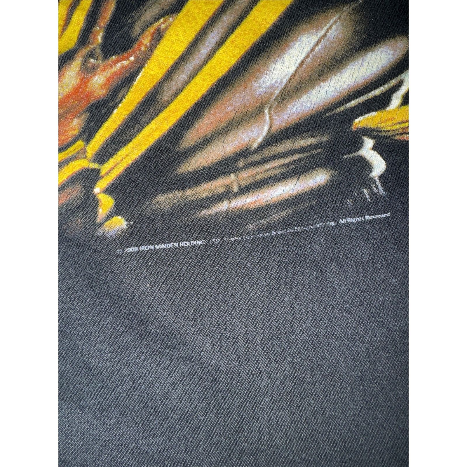 Band Tees × Iron Maiden Iron Maiden T-Shirt 2XL 25x27 Black 2005 Cut Tag Size US XXL / EU 58 / 5 - 3 Thumbnail