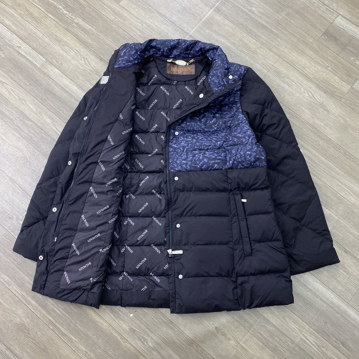 Balmain Balmain Paris Runway Leopard Quilted Down Puffer Jacket Size US L / EU 52-54 / 3 - 17 Thumbnail