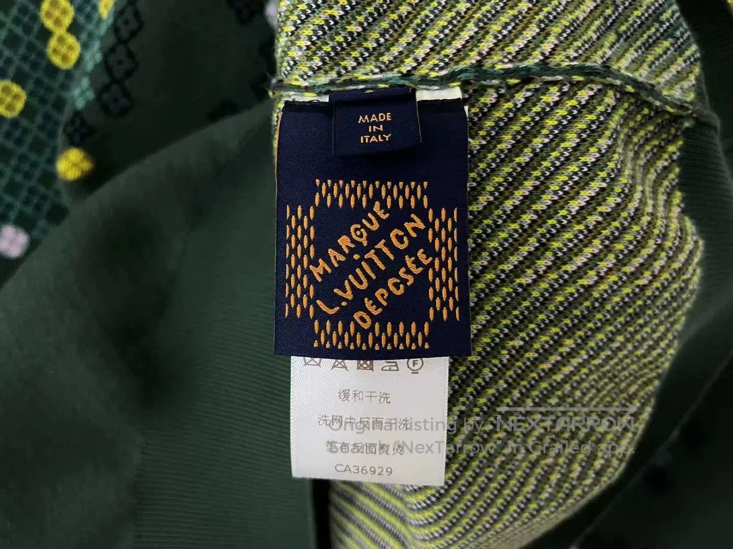 Louis Vuitton Louis Vuitton Green Pixel Floral Sweatshirt. Size US S / EU 44-46 / 1 - 5 Thumbnail