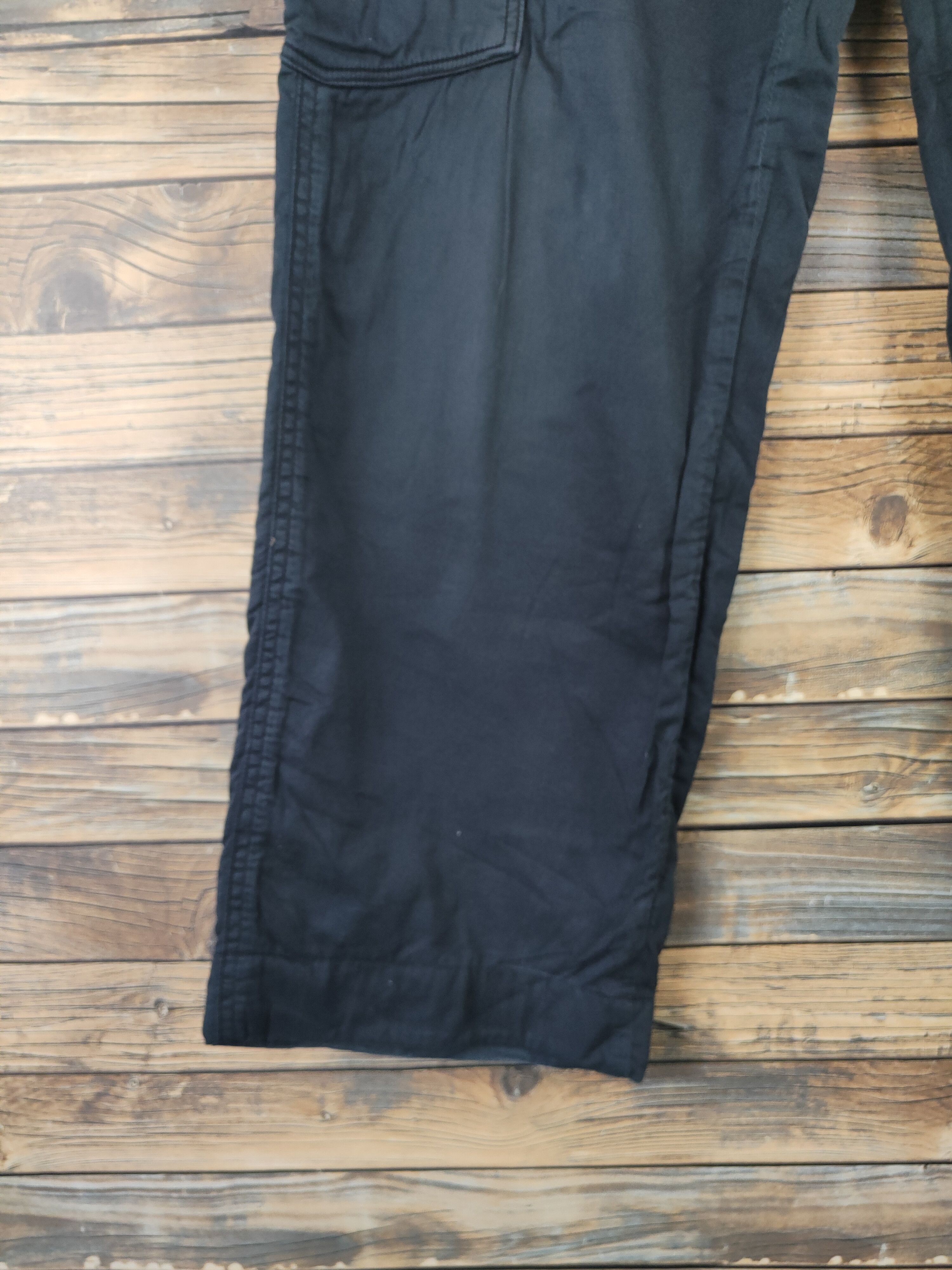 Japanese Brand DL Sunny Clouds Black Multipocket Tactical Cargo Pants #700 Size US 33 - 4 Thumbnail