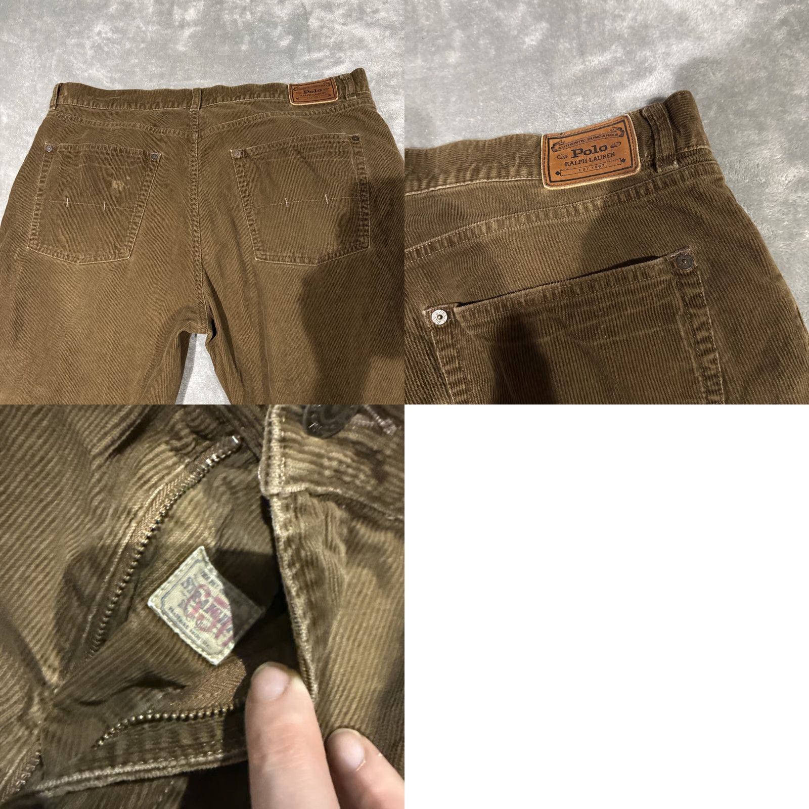 Polo Ralph Lauren Polo Ralph Lauren Pants Men's 38x30 Brown Corduroy 5-Pocket 650 Straight Fit Chino Corduroy Straight Mens Brown Polo Ralph Lauren 5-Pocket Pants 38x30 Size US M / EU 48-50 / 2 - 8 Thumbnail