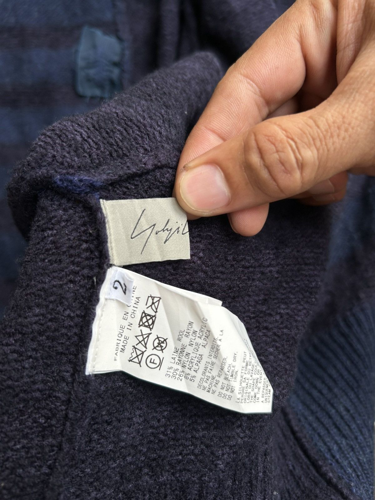 Yohji Yamamoto Yohji Yamamoto Cardigan Size US M / EU 48-50 / 2 - 6 Thumbnail