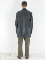 Genuine Leather Angelico Litrico L Real Genuine Leather Coat Jacket Buttons Size US L / EU 52-54 / 3 - 6 Thumbnail
