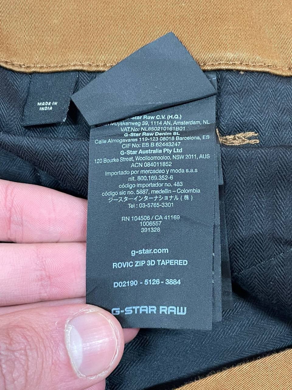 G-Star G Star Raw Cargo Pants Size US 33 - 11 Thumbnail