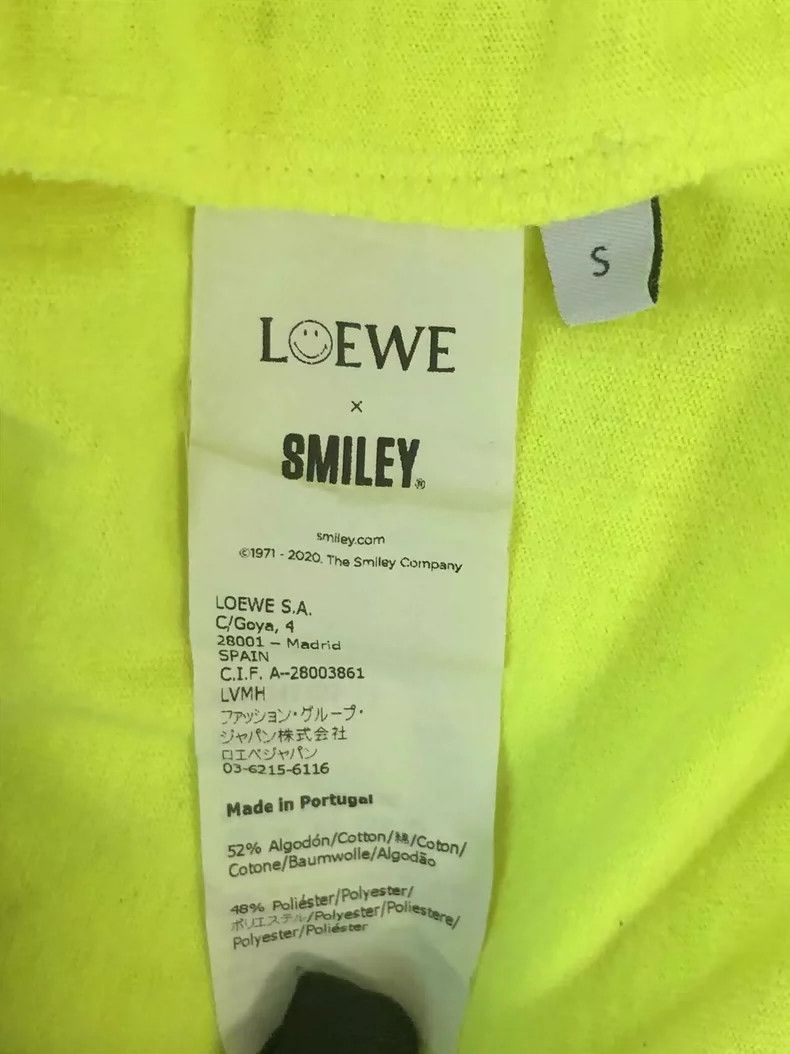Loewe LOEWE Hit smile T-shirt Size S / US 4 / IT 40 - 7 Thumbnail