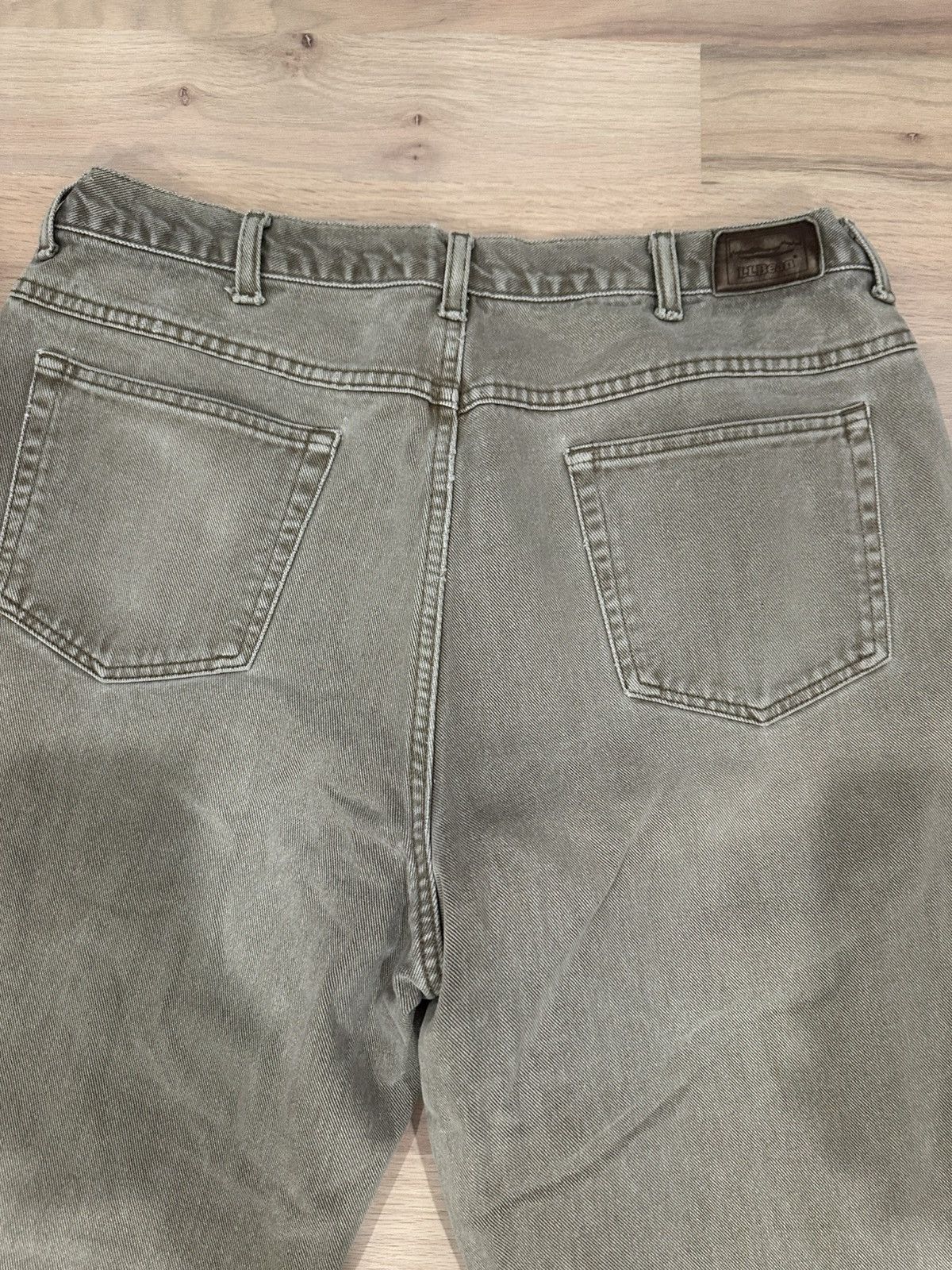 L.L. Bean Vintage LL Bean Flannel Lined Biege/Gray Jeans 35x32 Size US 32 / EU 48 - 16 Thumbnail