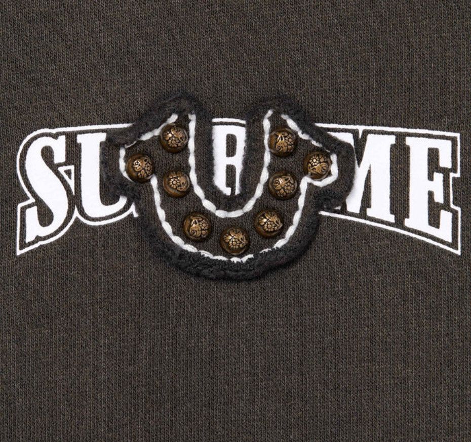 Supreme × True Religion Supreme True Religion Zip Up Hooded Sweatshirt Black FW25 Size US M / EU 48-50 / 2 - 3 Thumbnail