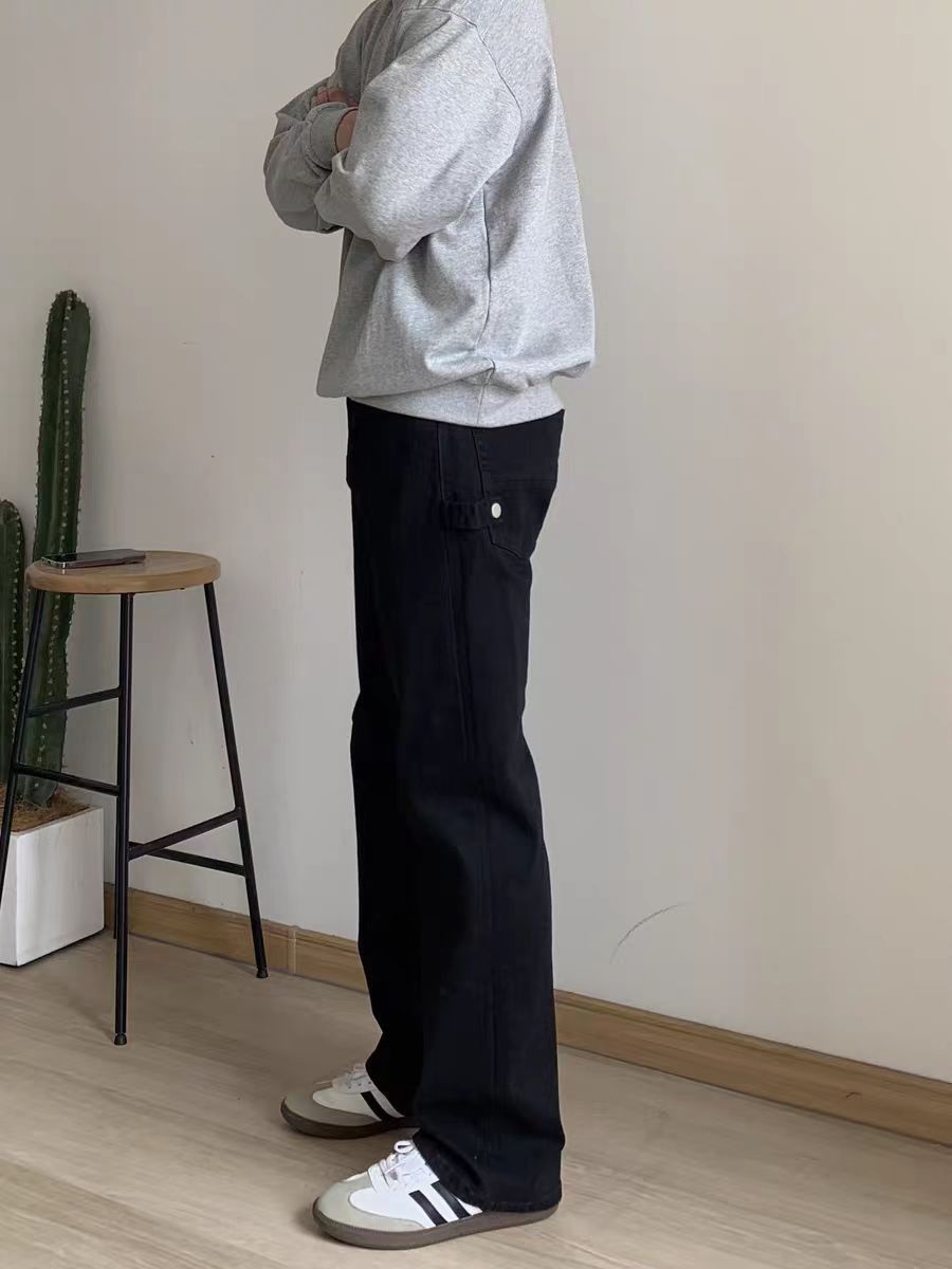 Japanese Brand × Vintage Vintage Street Washed Casual Black Stretch Jeans Size US 30 / EU 46 - 1 Thumbnail