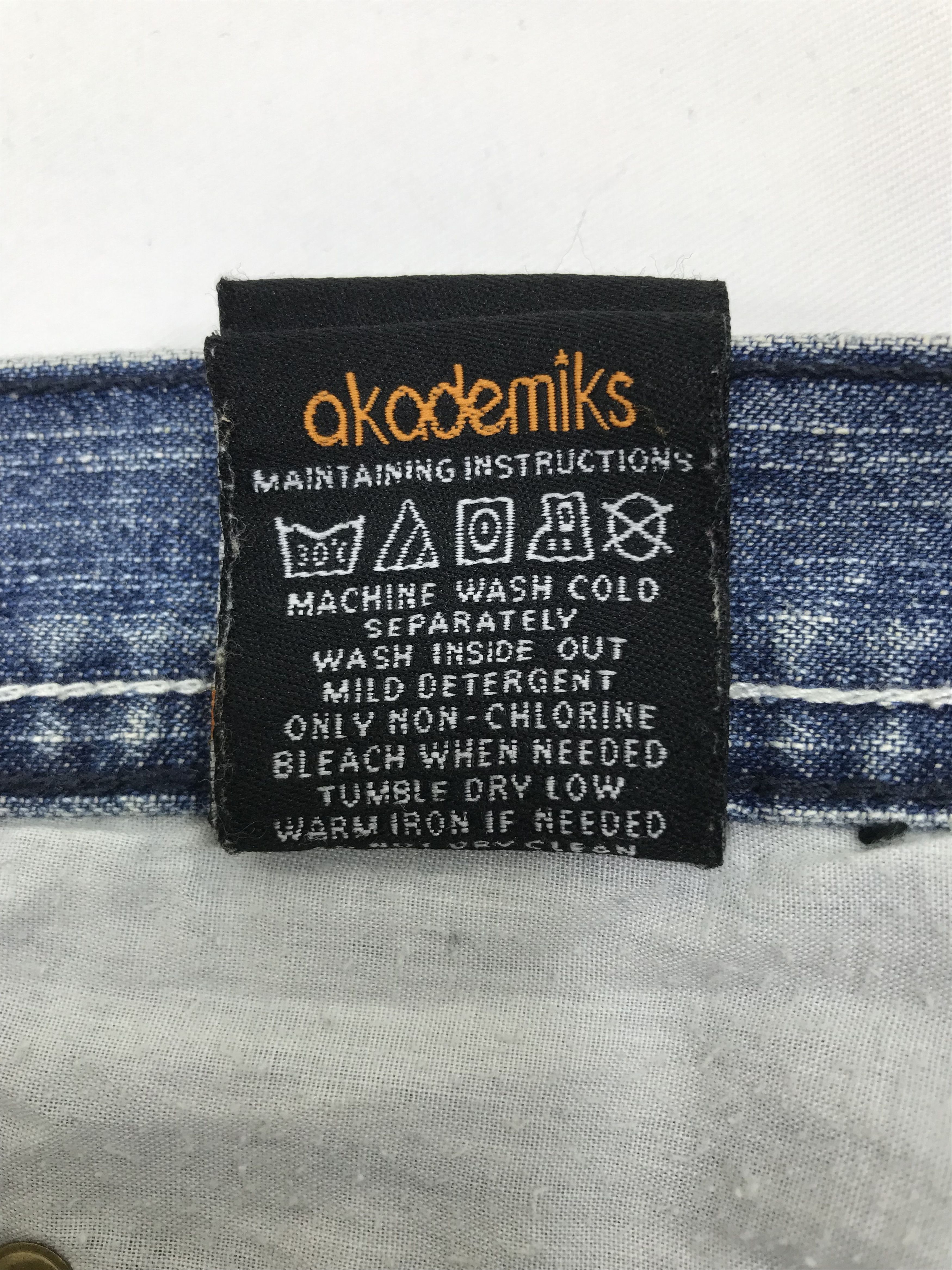 Akademiks Baggy Jeans Akademiks Distressed Design Wide Denim Size US 36 / EU 52 - 16 Thumbnail