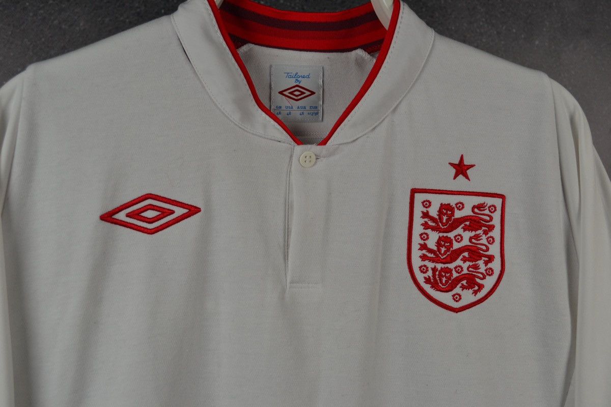 Umbro England Home Football Shirt Umbro Soccer Jersey Vintage XL Size US XL / EU 56 / 4 - 4 Thumbnail