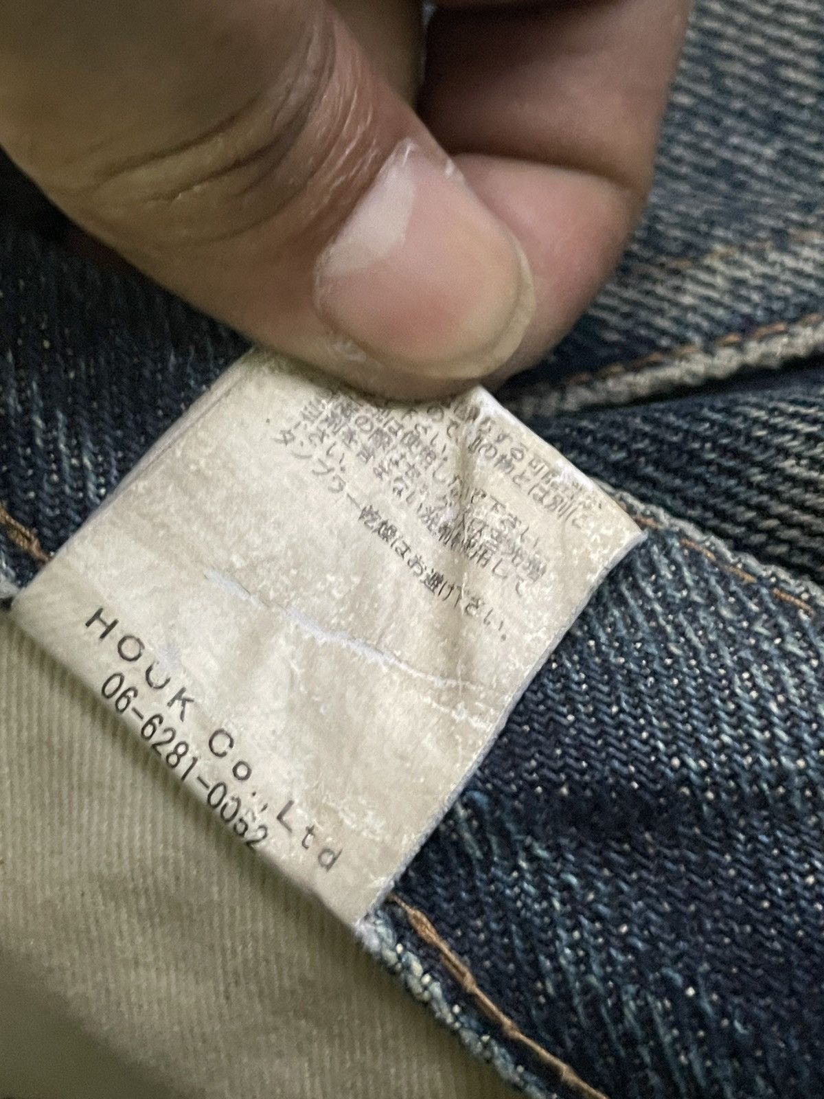 KOJIMA GENES × Vintage Vintage Kojima Genes Selvedge Distresed Denim Size US 34 / EU 50 - 15 Thumbnail
