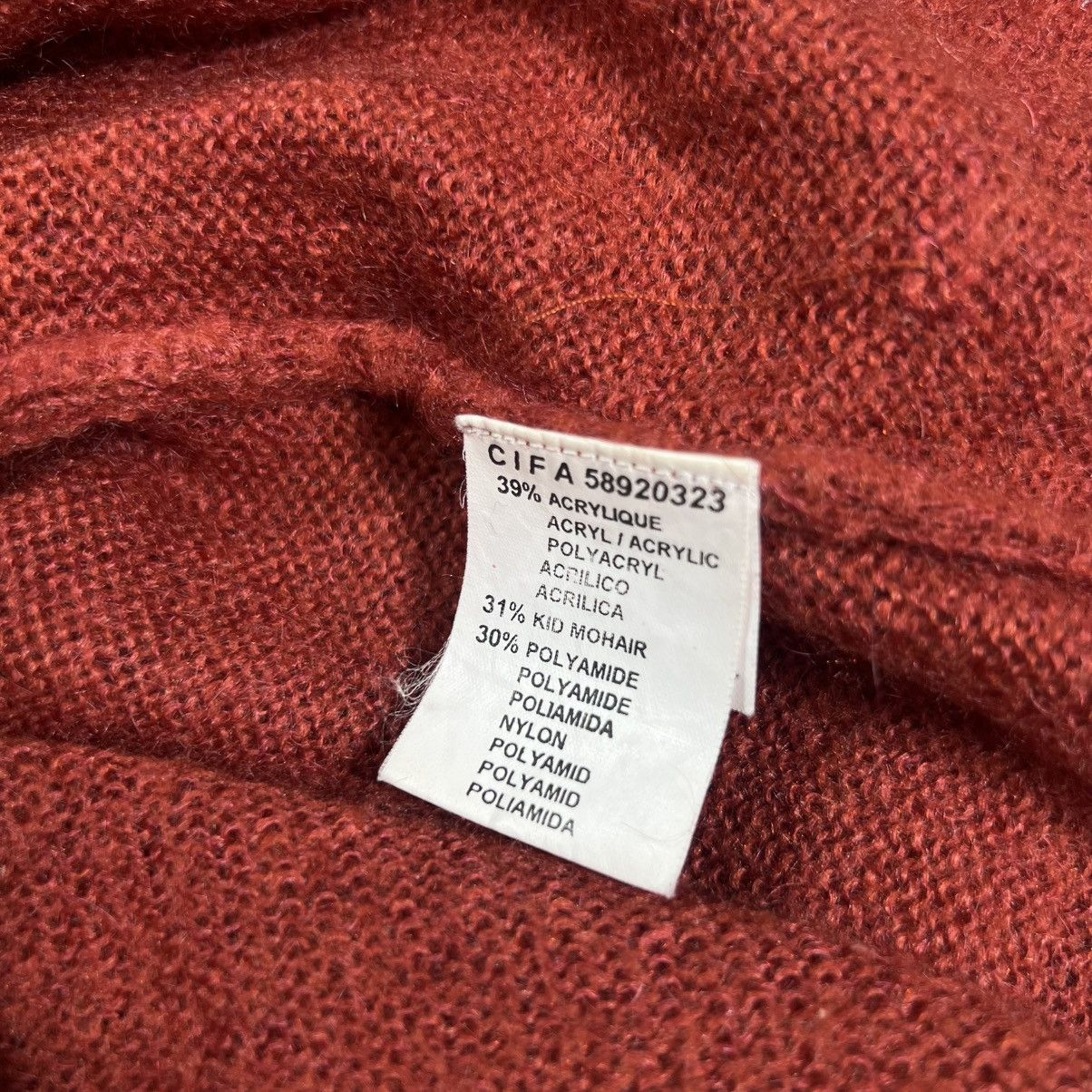Japanese Brand Vintage Y2K Japanese Style Kid Mohair Avant Garde Sweater Size XL / US 12-14 / IT 48-50 - 14 Thumbnail