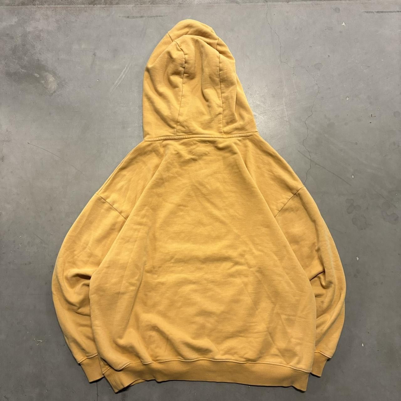 Vintage Crazy Vintage Y2K/2000s Blank Orange Yellow High Quality Streetwear Hoodie! Size US L / EU 52-54 / 3 - 2 Thumbnail