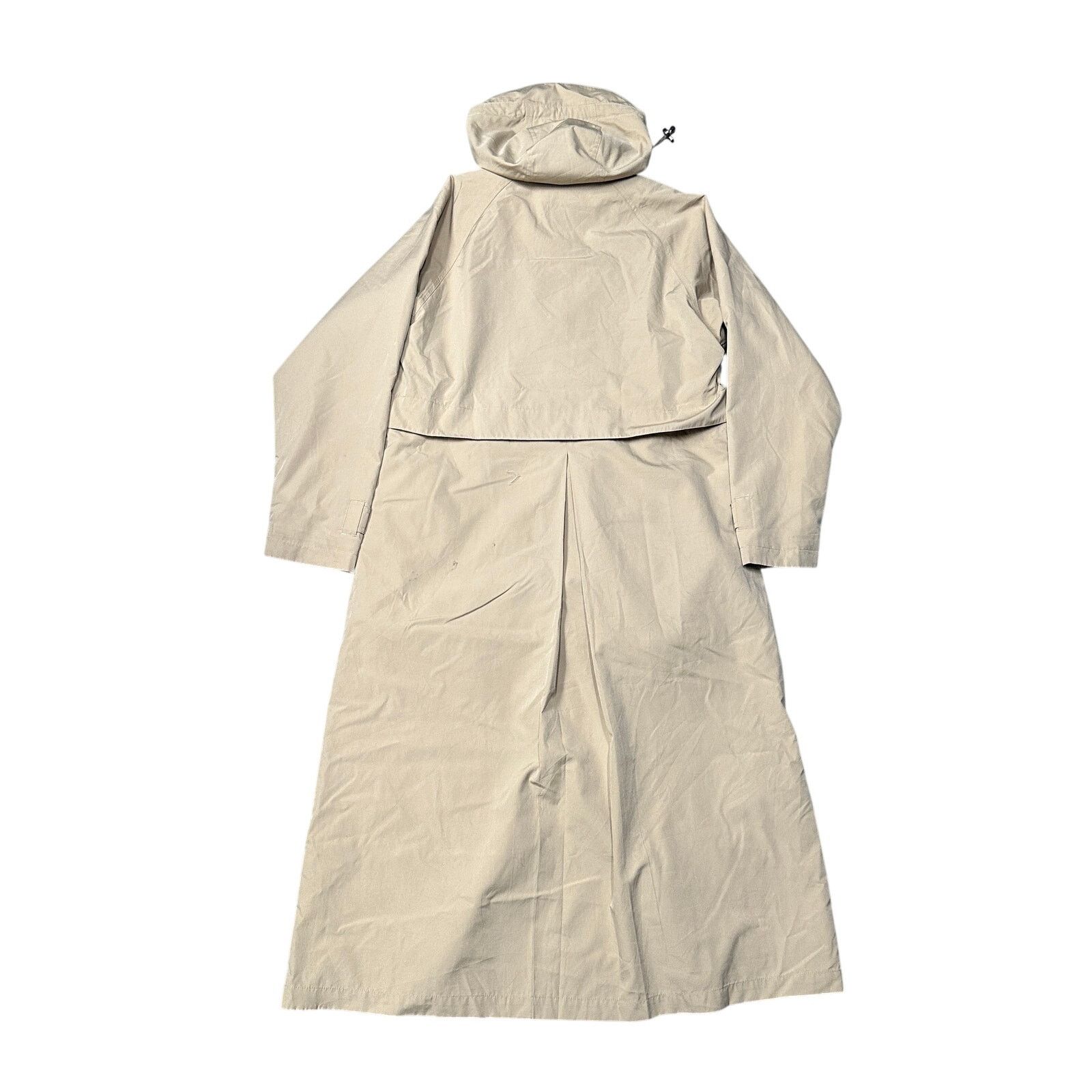 L.L. Bean LL Bean HJ60 Duster Vented Rain Trench Long Coat Women XS Size XS / US 0-2 / IT 36-38 - 10 Thumbnail