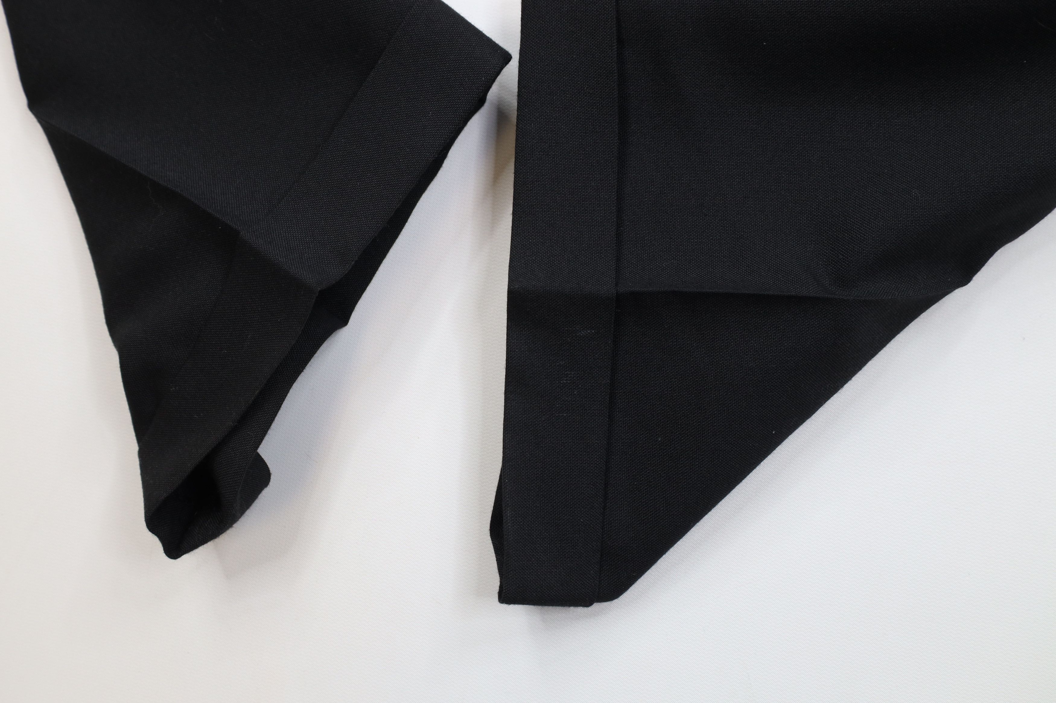 Vintage Vintage 90s Streetwear Knit Wide Leg Chino Pants Black Size US 40 / EU 56 - 6 Thumbnail