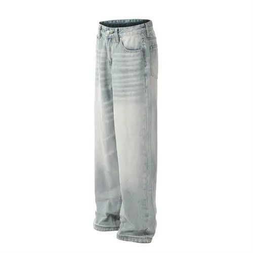 VIBE Men's street ripple washed straight jeans y2k Size US 32 / EU 48 - 8 Thumbnail