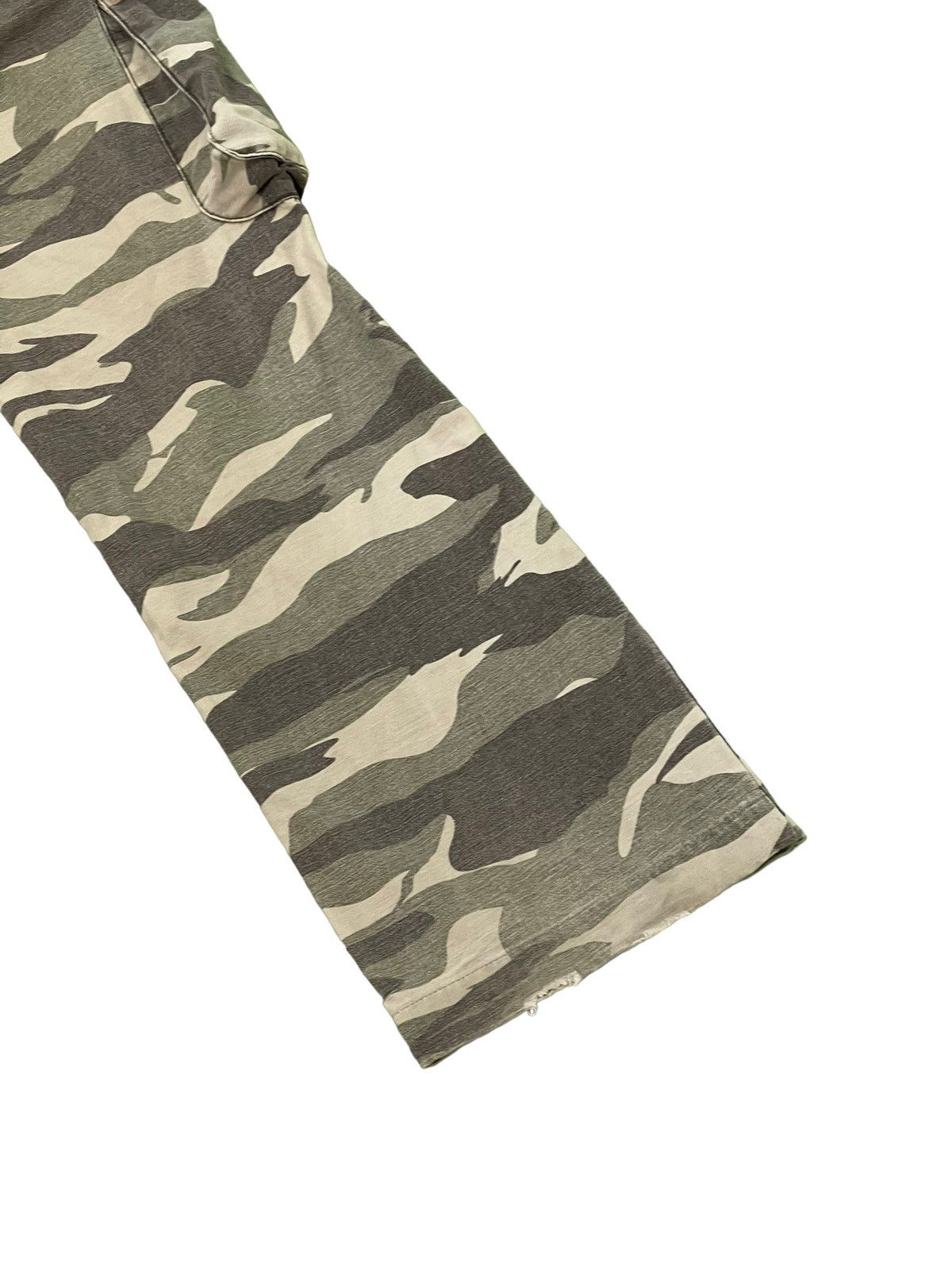 Japanese Brand Double Waist Cargo In The Attic Homme Camo Regular 7🟦9 Size US 31 - 14 Thumbnail