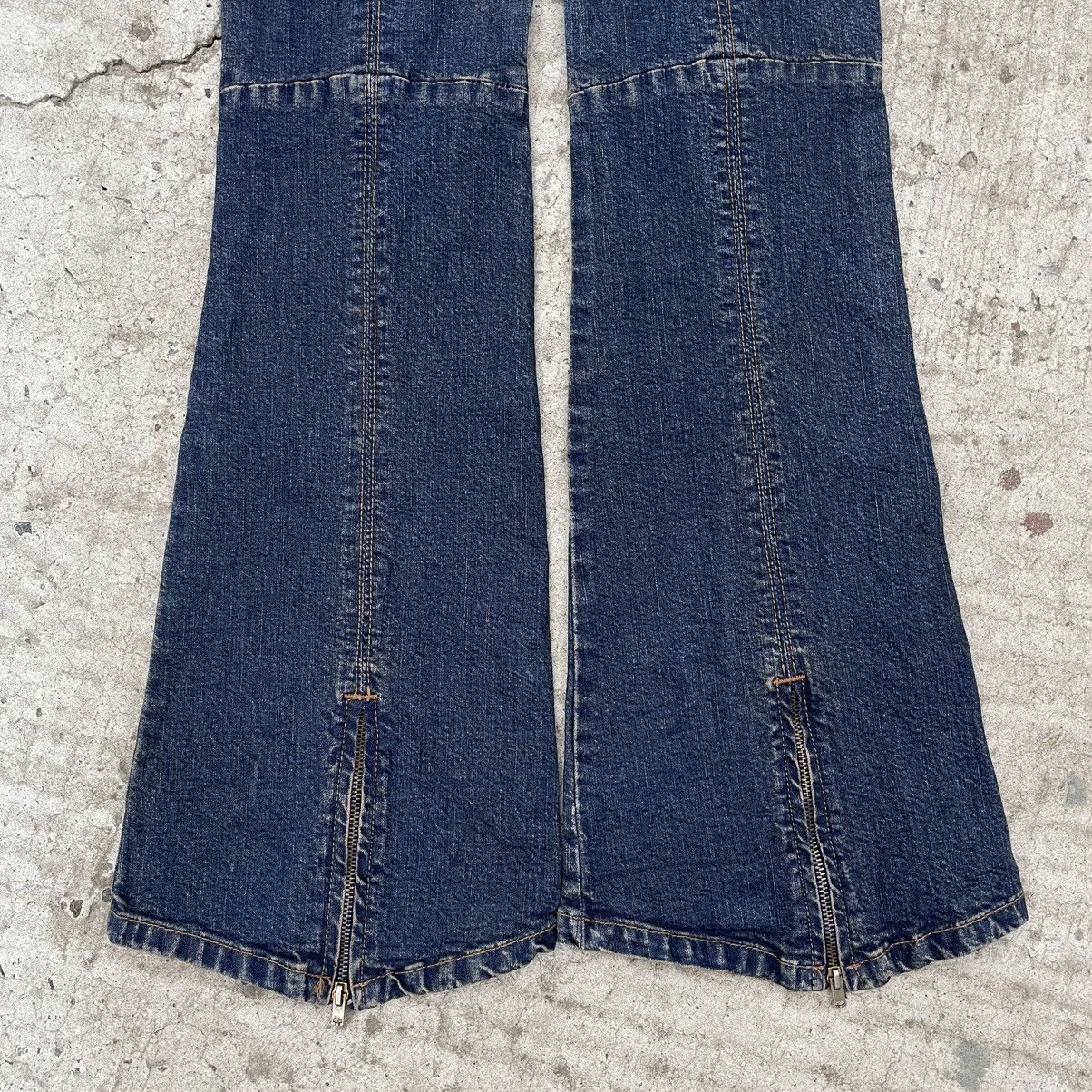 Le Grande Bleu (L.G.B.) Vintage Flared Crazy Fit Gang Star Jeans Size W30xL32 Punk Size 28" / US 6 / IT 42 - 8 Thumbnail