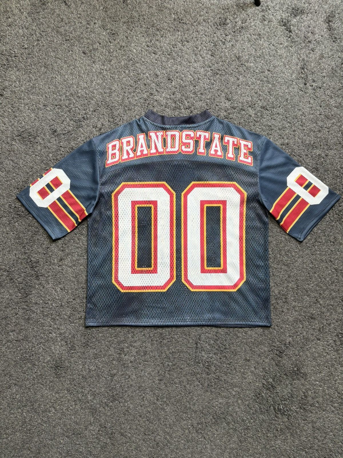Japanese Brand Vintage style rare brandstate marine blue football jersey Size US L / EU 52-54 / 3 - 13 Thumbnail