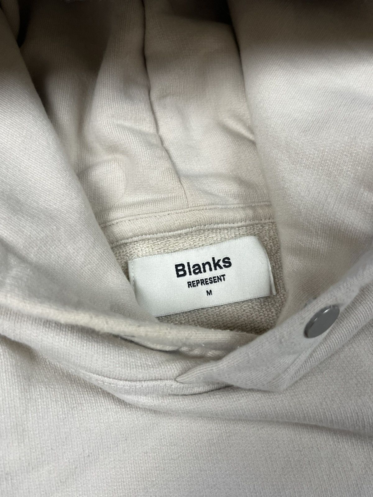 Represent Clo. Represent Blanks Hoodie Beige Size M Mens Oversized Size US M / EU 48-50 / 2 - 5 Thumbnail
