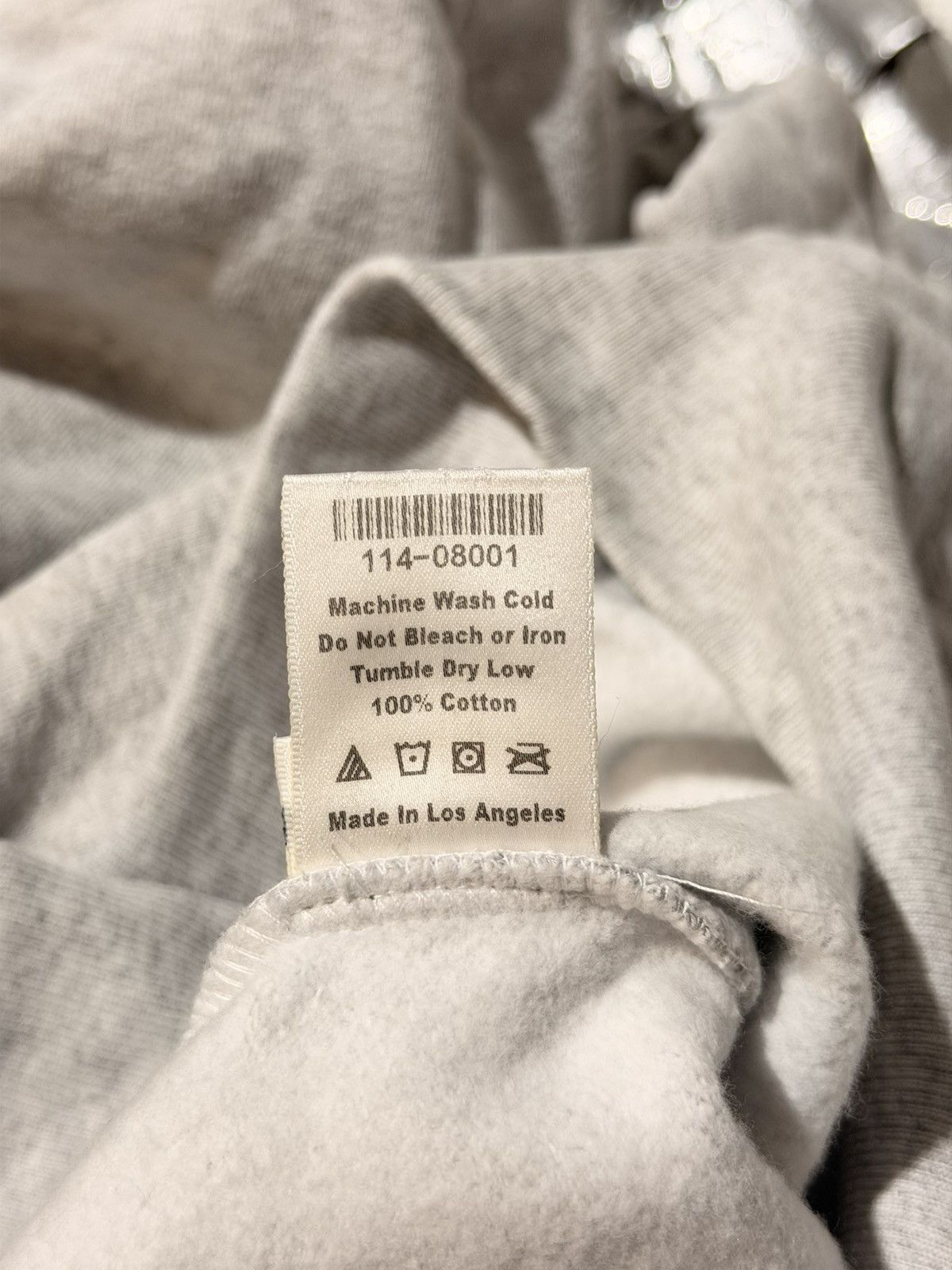 Sp5der OG WEB HEATHER GREY HOODIE XS Size US XS / EU 42 / 0 - 10 Thumbnail
