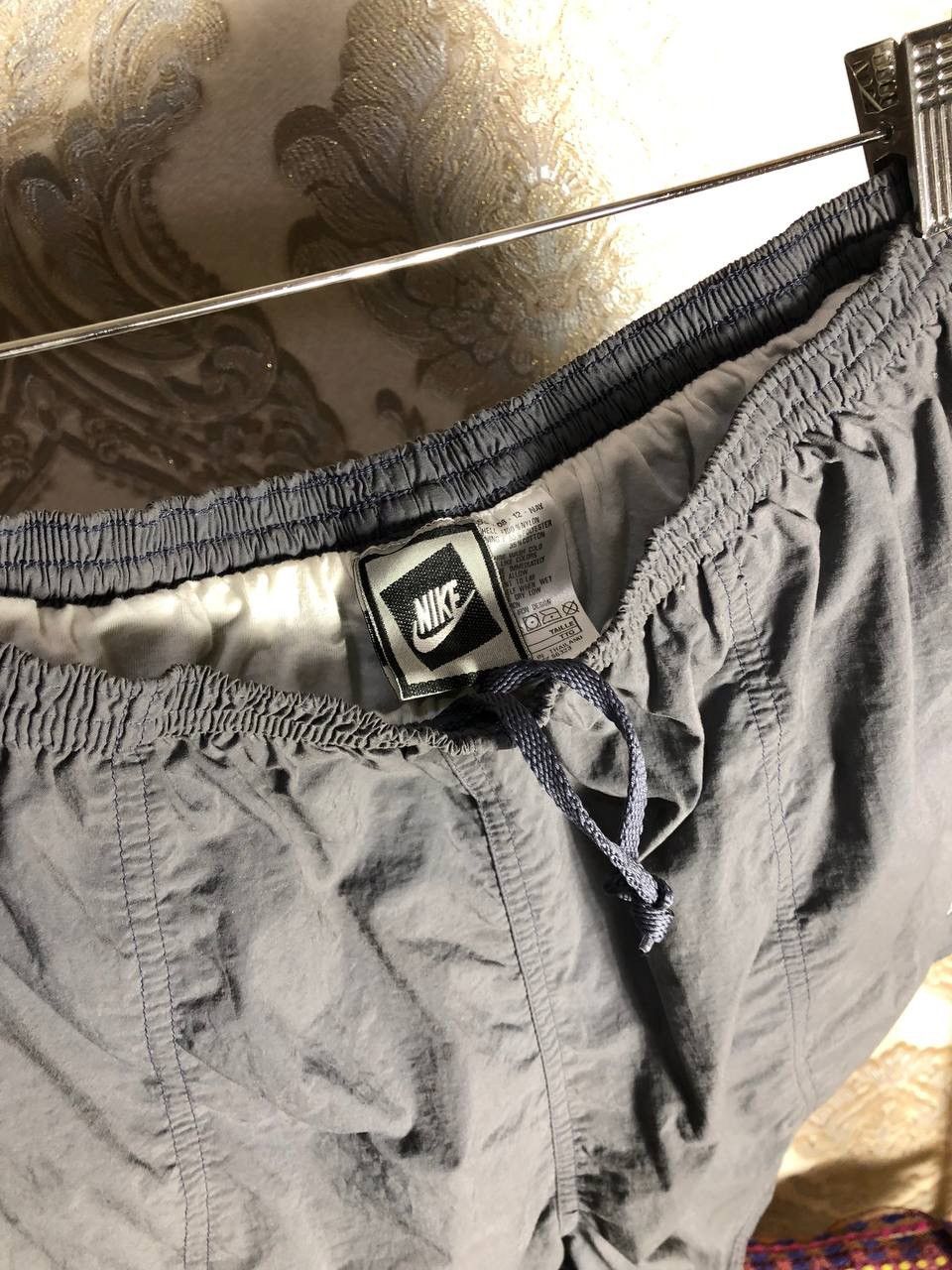 Nike × Vintage VERY RARR NIKE CHALLENGE COURT NYLON SHORTS DRILL RETRO 90s Size US 36 / EU 52 - 6 Thumbnail