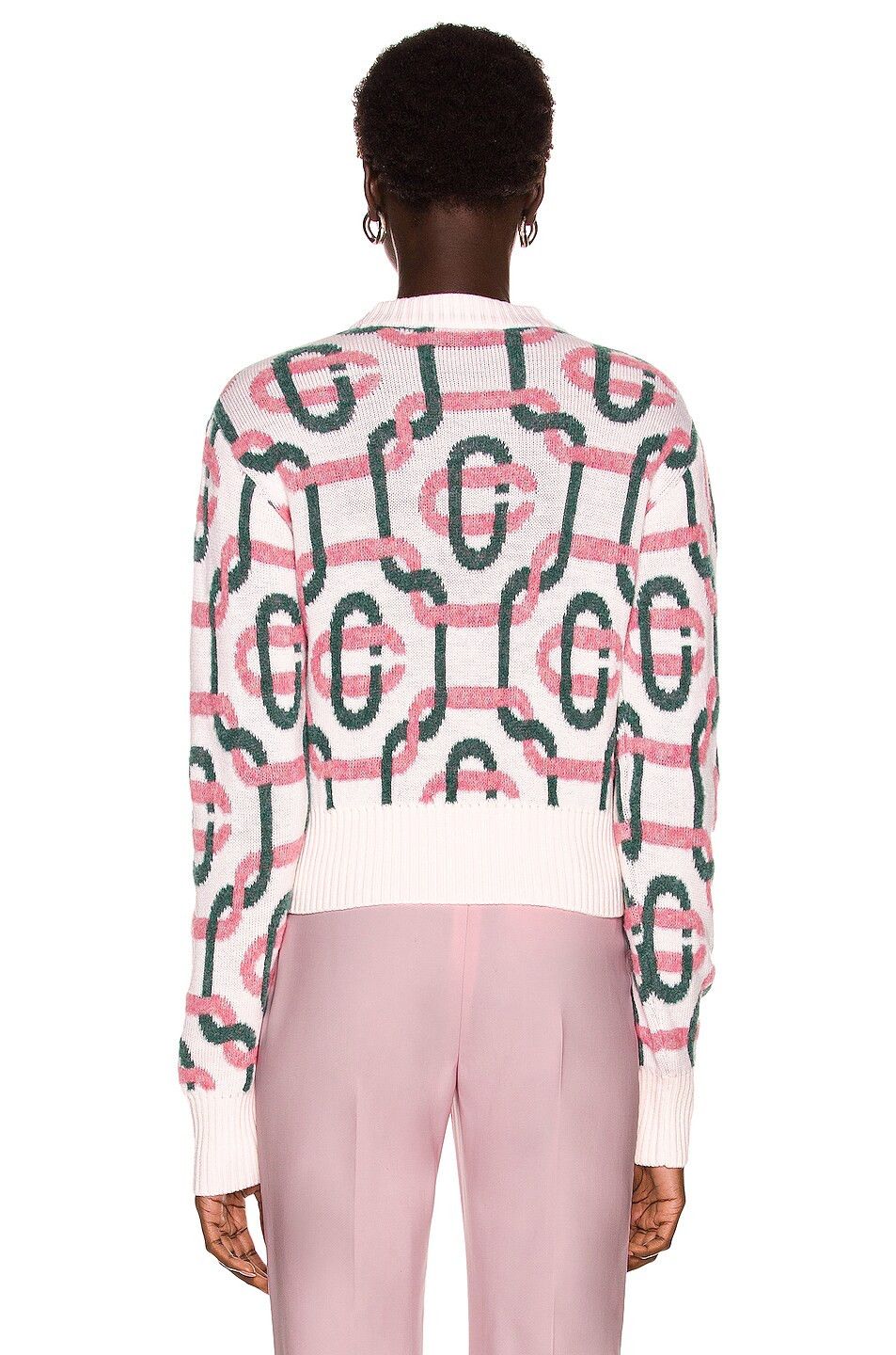 Casablanca o1mle0524 Monogram Sweater in Multicolor Size XXS / US 00 / IT 34 - 5 Thumbnail