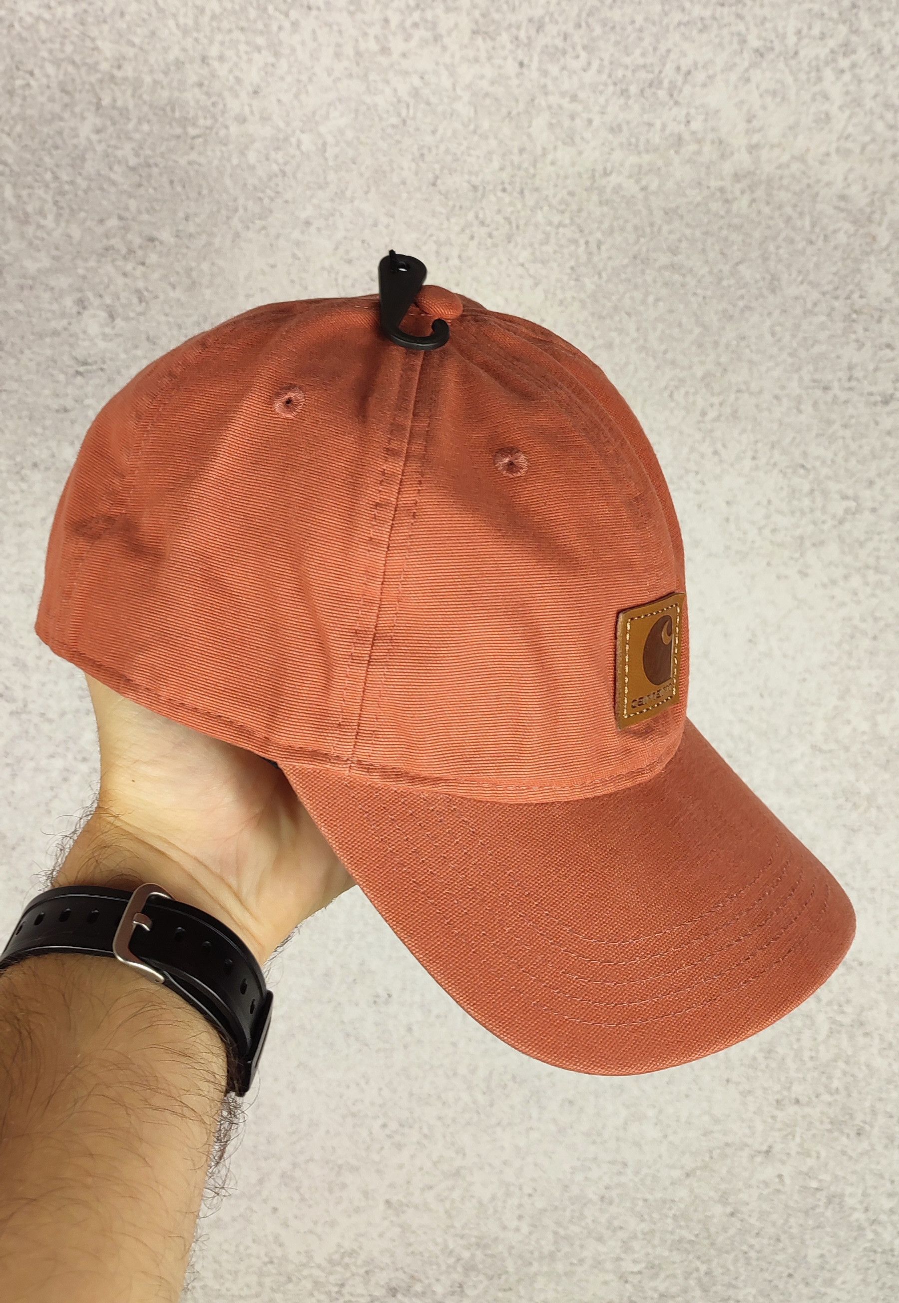 Carhartt Carhartt WIP Canvas Patch Cap Terra Cotta 6 Panel Hat Size ONE SIZE - 4 Thumbnail
