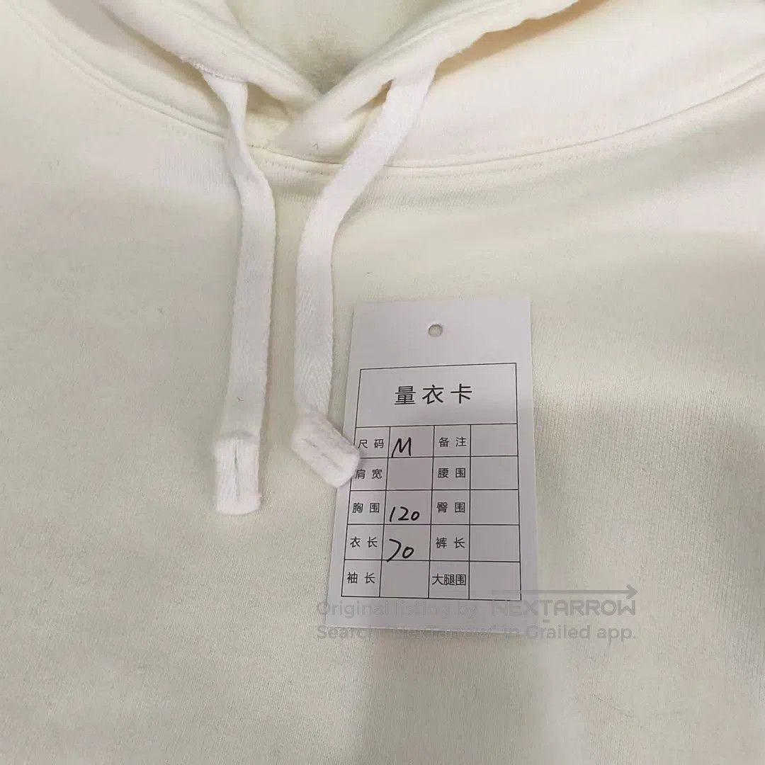 Dior Dior 1947 Embroidered Letter Beige Hoodie. Size US M / EU 48-50 / 2 - 7 Thumbnail