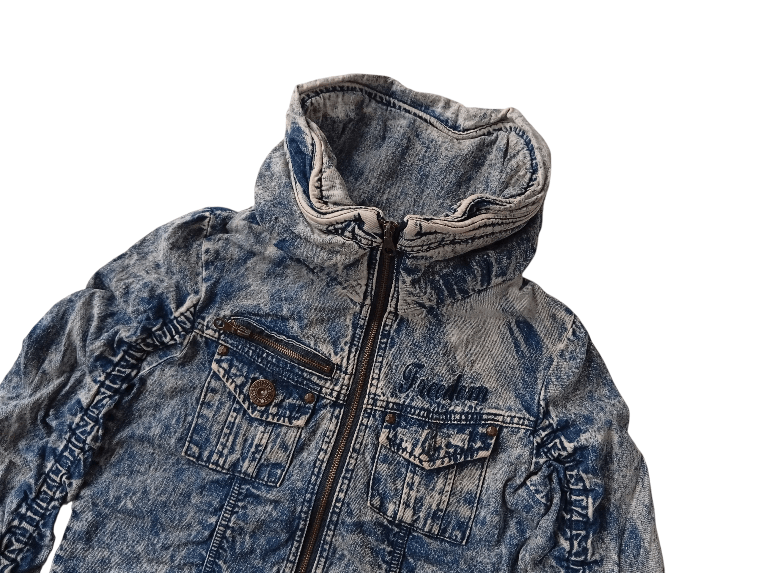 Japanese Brand Skinny Lip bono acid wash jacket Size US M / EU 48-50 / 2 - 2 Thumbnail