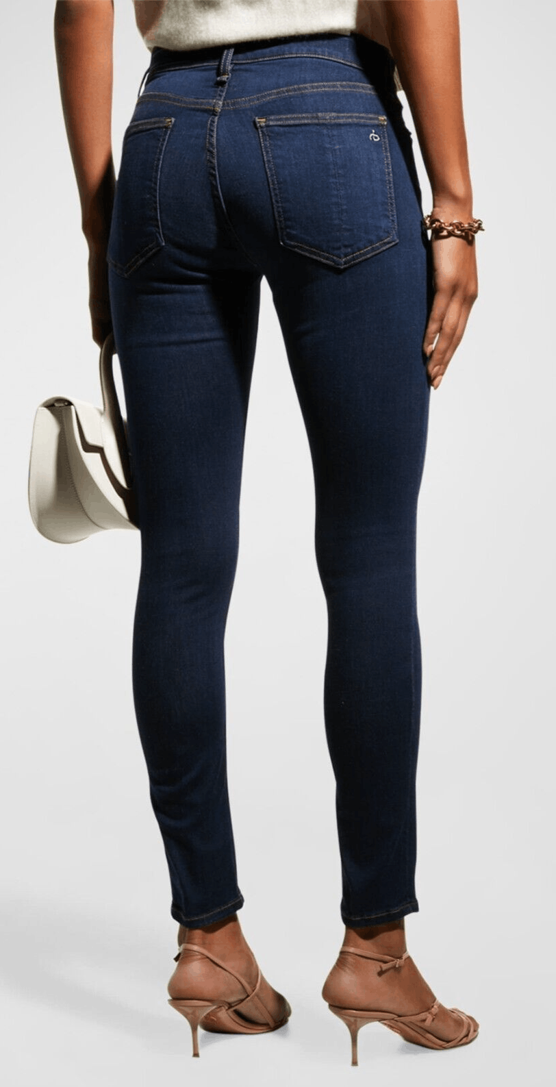 Rag & Bone Rag & Bone Beverly Low-Rise Slim Ankle Jeans (Waist 28) Size 25" / US 0 / IT 36 - 2 Thumbnail