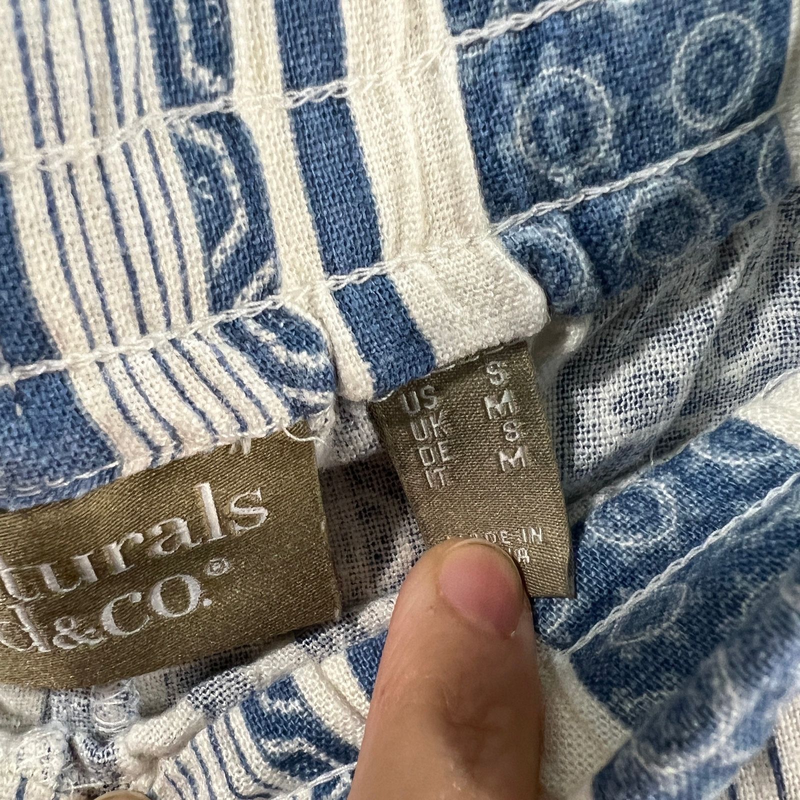 Denim & Co. Denim & Co. Naturals Regular Linen Blend Crop Pants Size 27" / US 4 / IT 40 - 3 Thumbnail