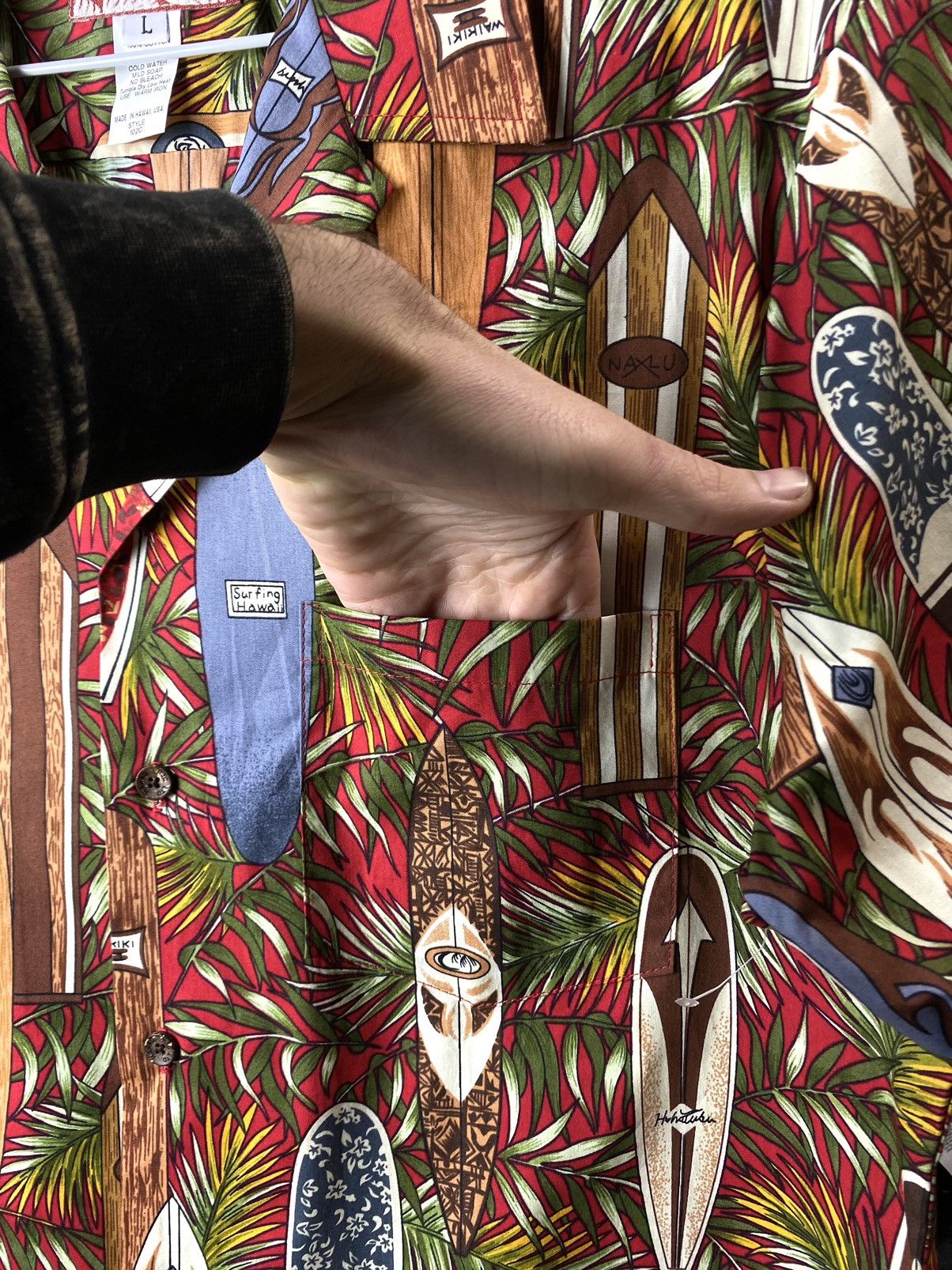 Vintage Rare! Vintage RJC Made In Hawaii USA Shirt American Vtg Size US L / EU 52-54 / 3 - 5 Thumbnail