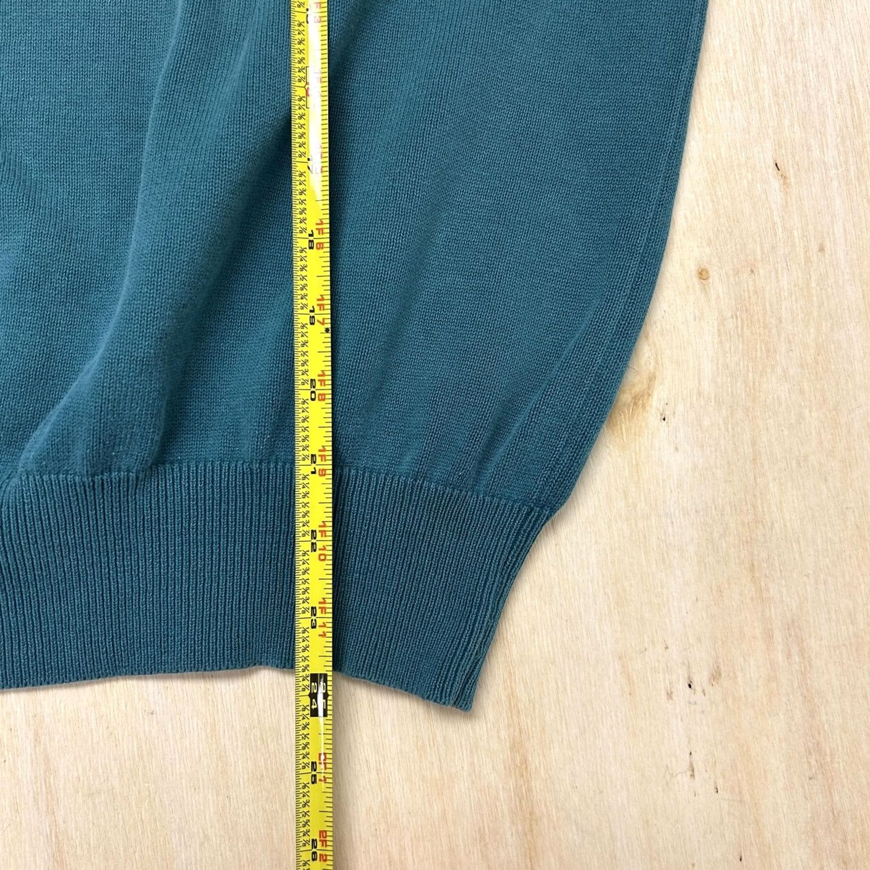 Vintage VINTAGE Mark Scot Sweater Vest Mens Large Blue V Neck Cotton Knit Pullover Golf Size US L / EU 52-54 / 3 - 4 Thumbnail