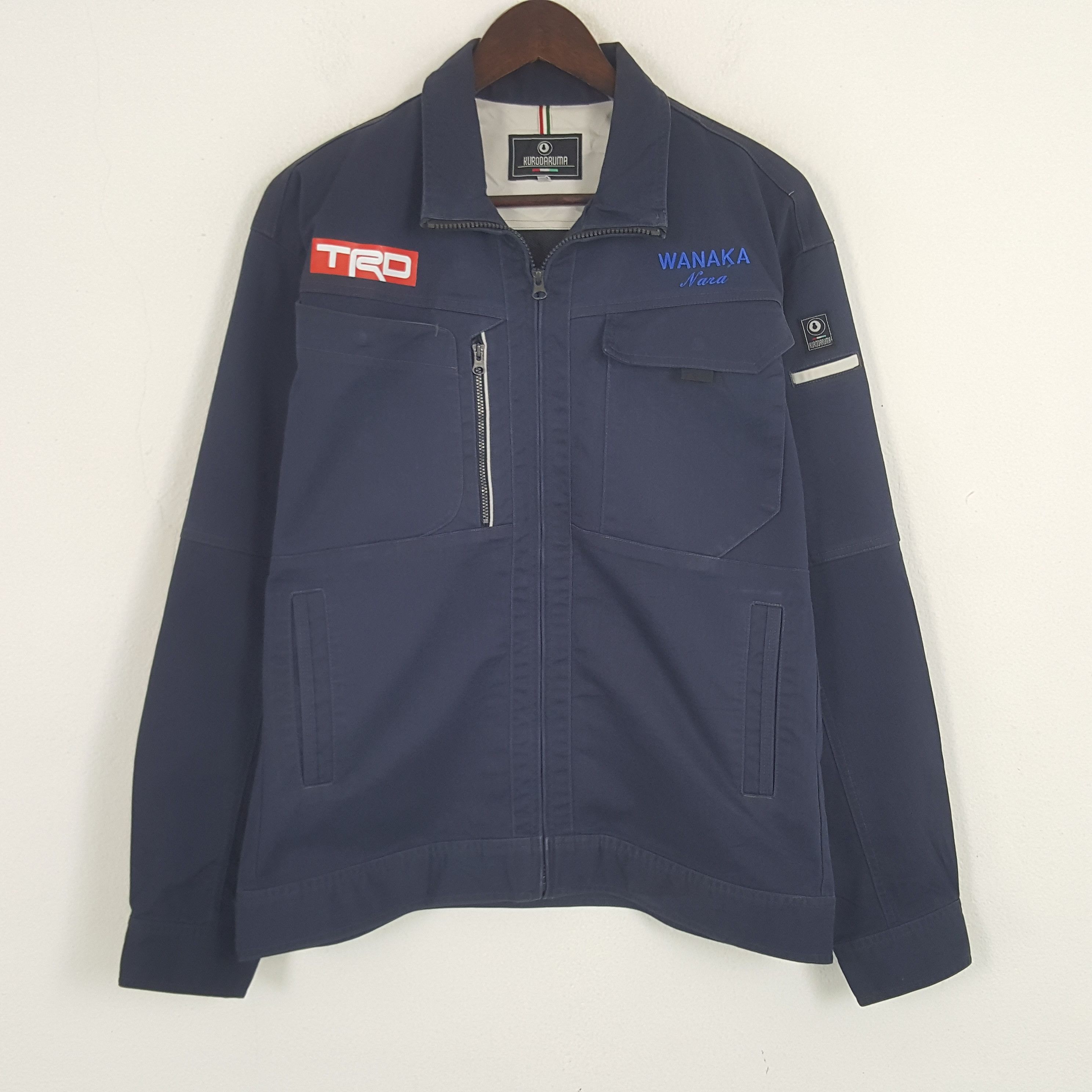 Japanese Brand × Vintage Vintage TRD Racing Custom Worker Art Japan Jacket Size US L / EU 52-54 / 3 - 3 Thumbnail