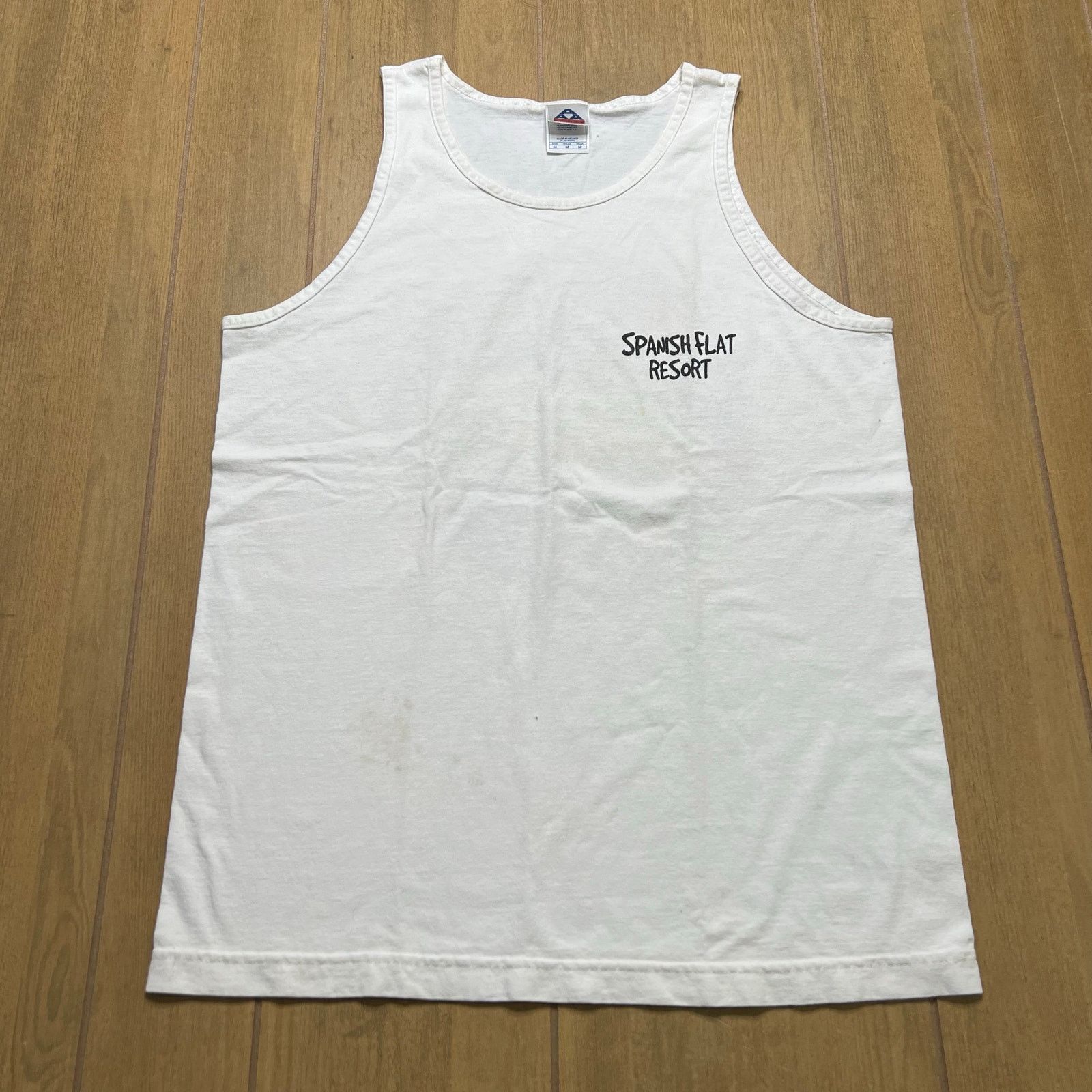 Vintage Vintage 90s Living on the edge SURF TANK TOP WAVE Men Sz M Size US M / EU 48-50 / 2 - 4 Thumbnail