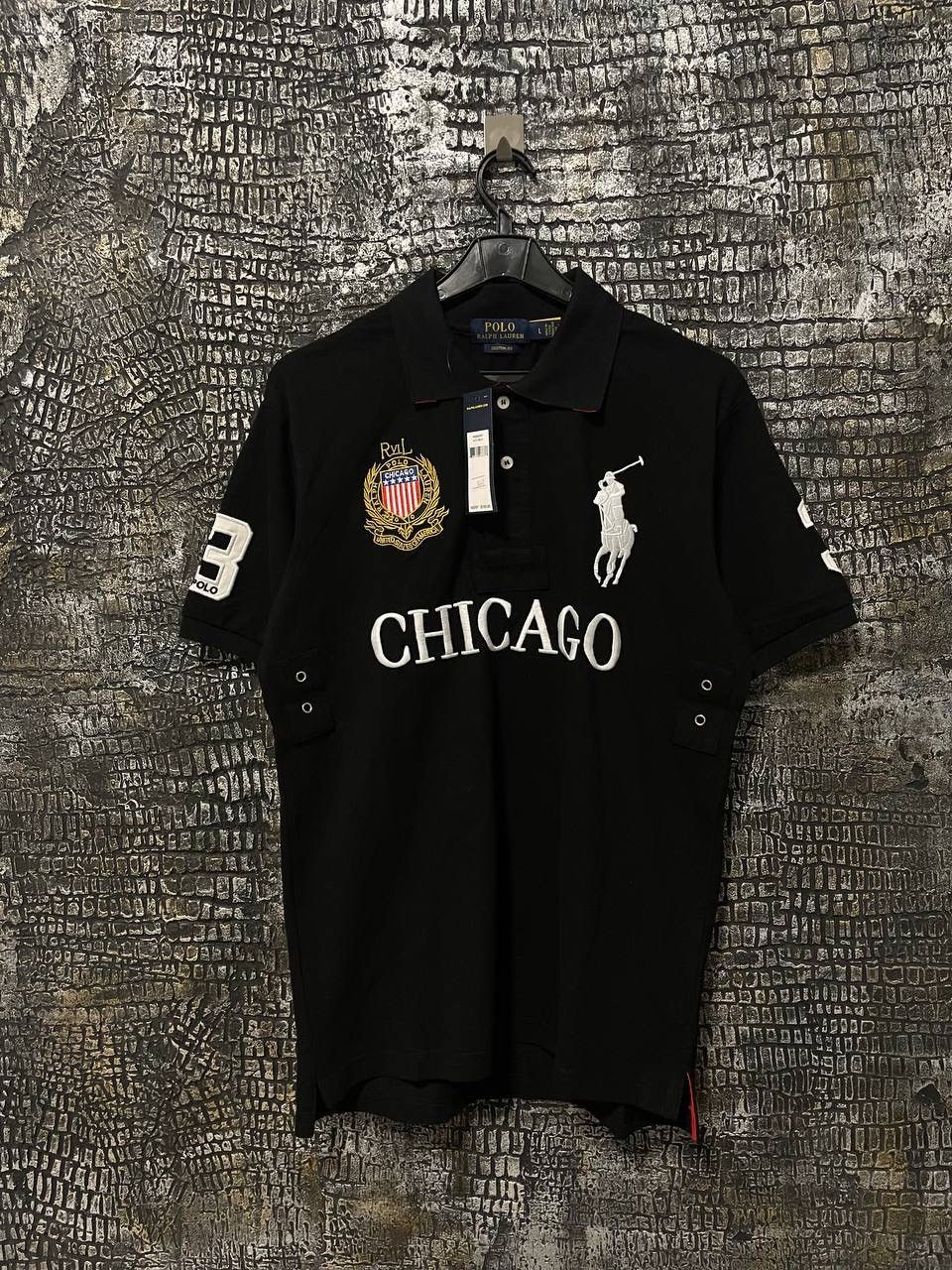 希少 90’s POLO RL M-1943 black US.ARMY 40s Polo Ralph Lauren × Vintage Polo Ralph Lauren “CHICAGO