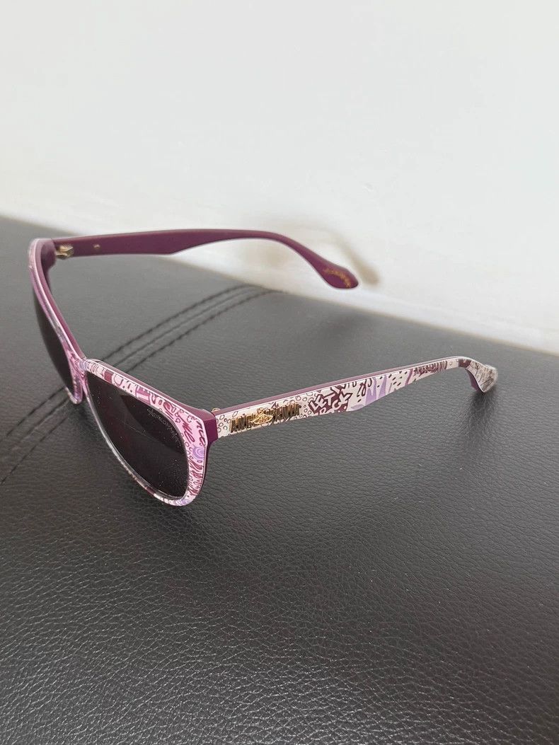 Vivienne Westwood Vivienne Westwood Pink and purple graffiti sunglasses Size ONE SIZE - 7 Thumbnail