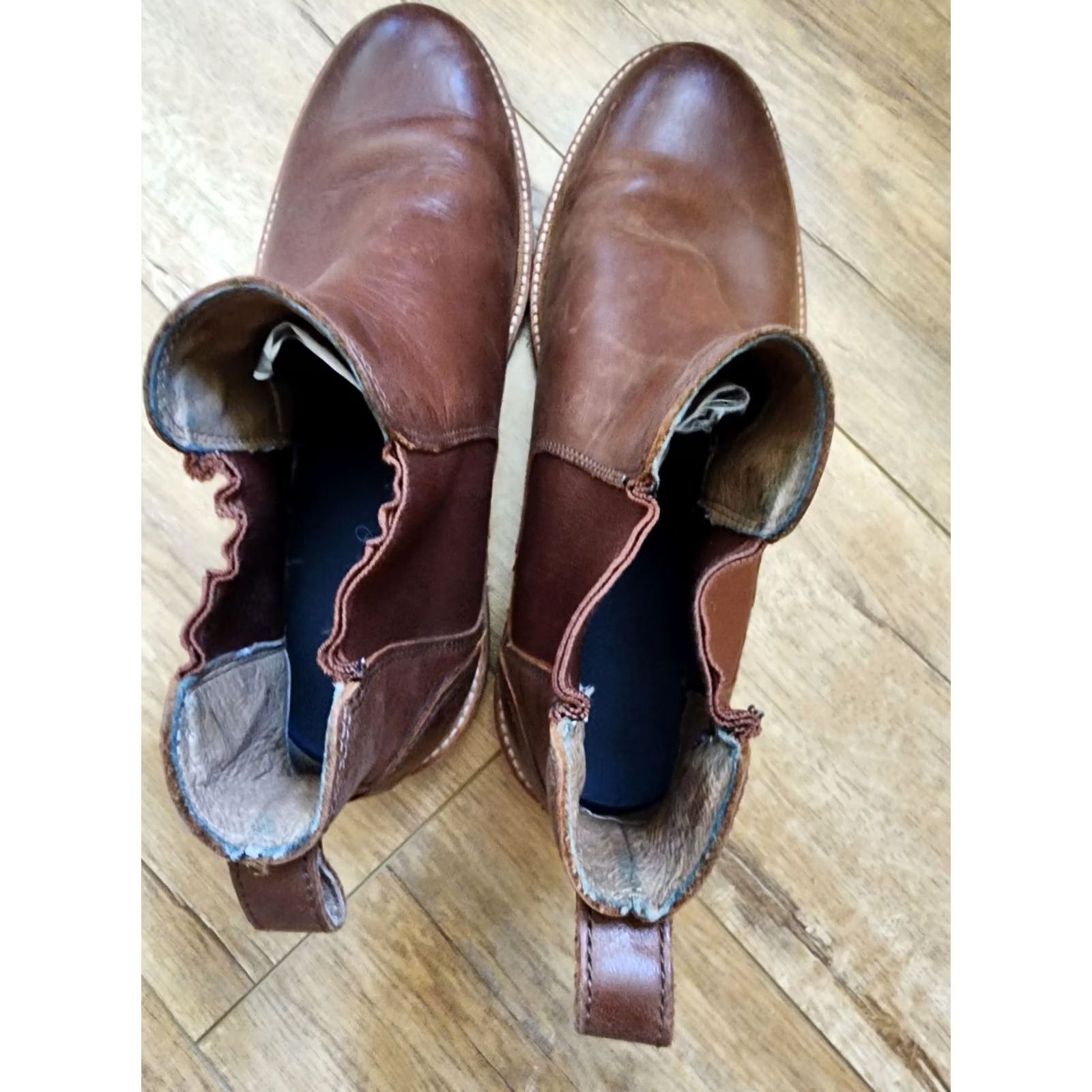 Ugg UGG Leif Chelsea Ankle Boot Men Leather Tan Brown Size 8 Boots Size US 7 / EU 40 - 7 Thumbnail